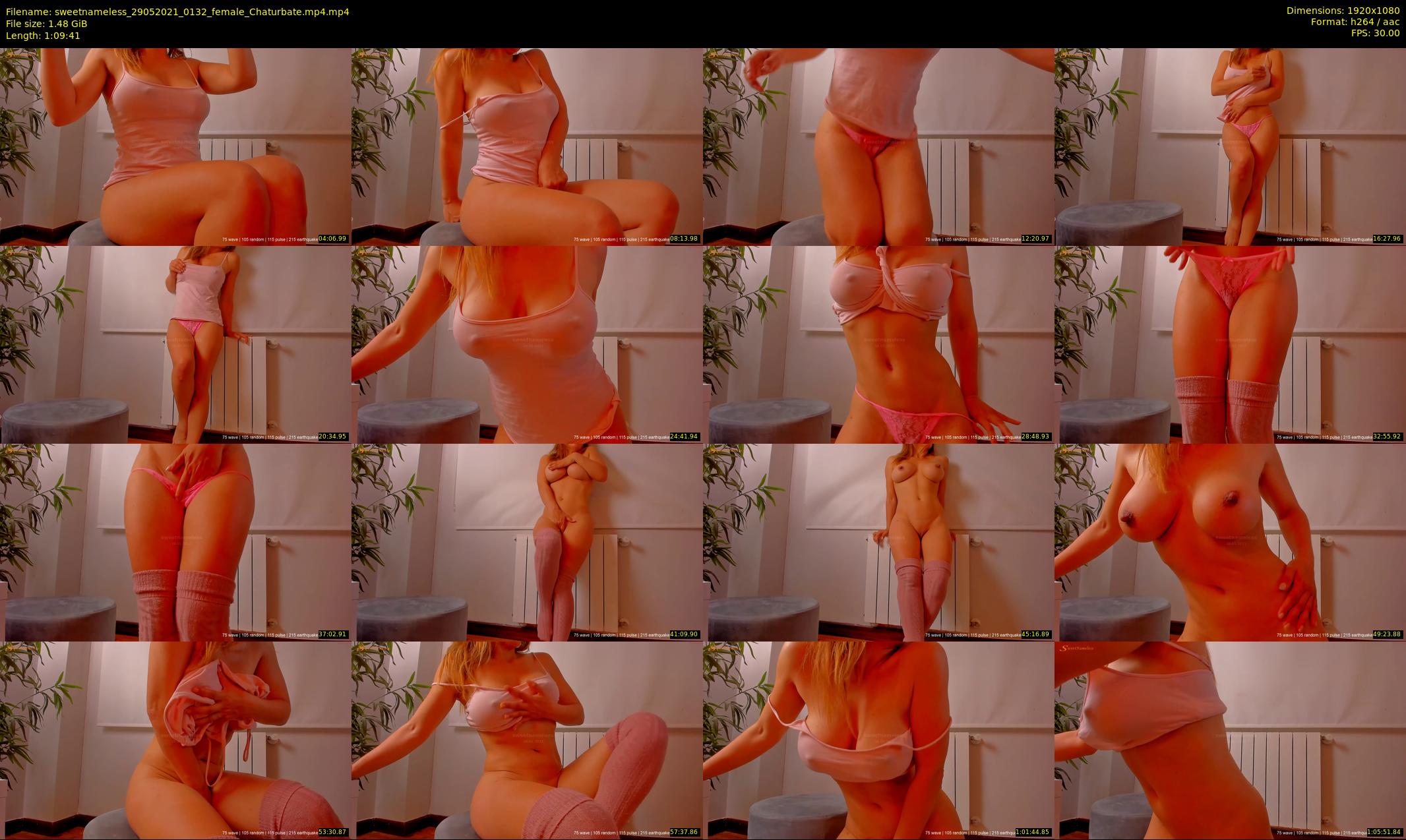 sweetnameless — 70 minute Chaturbate couple cam show recording, 1080p, May 29, 2021