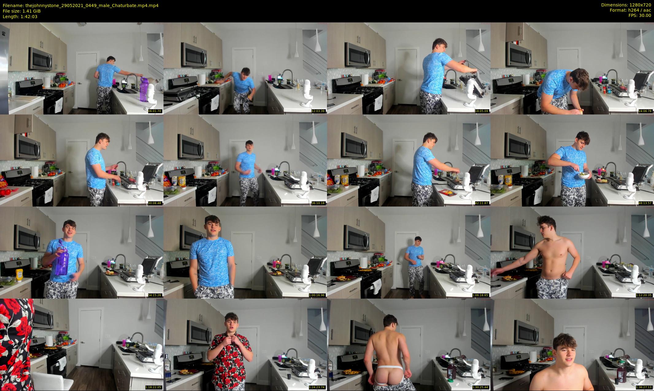 thejohnnystone — 103 minute Chaturbate male cam show recording, 720p, May 29, 2021