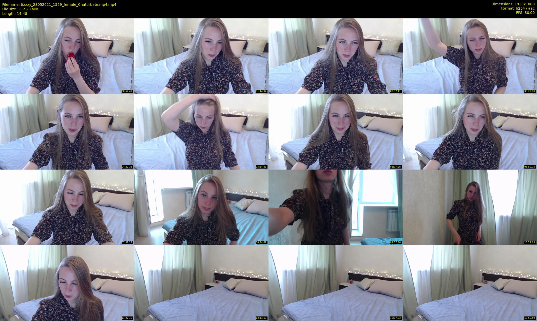 tixxxy — 15 minute Chaturbate female cam show recording, 1080p, May 28, 2021