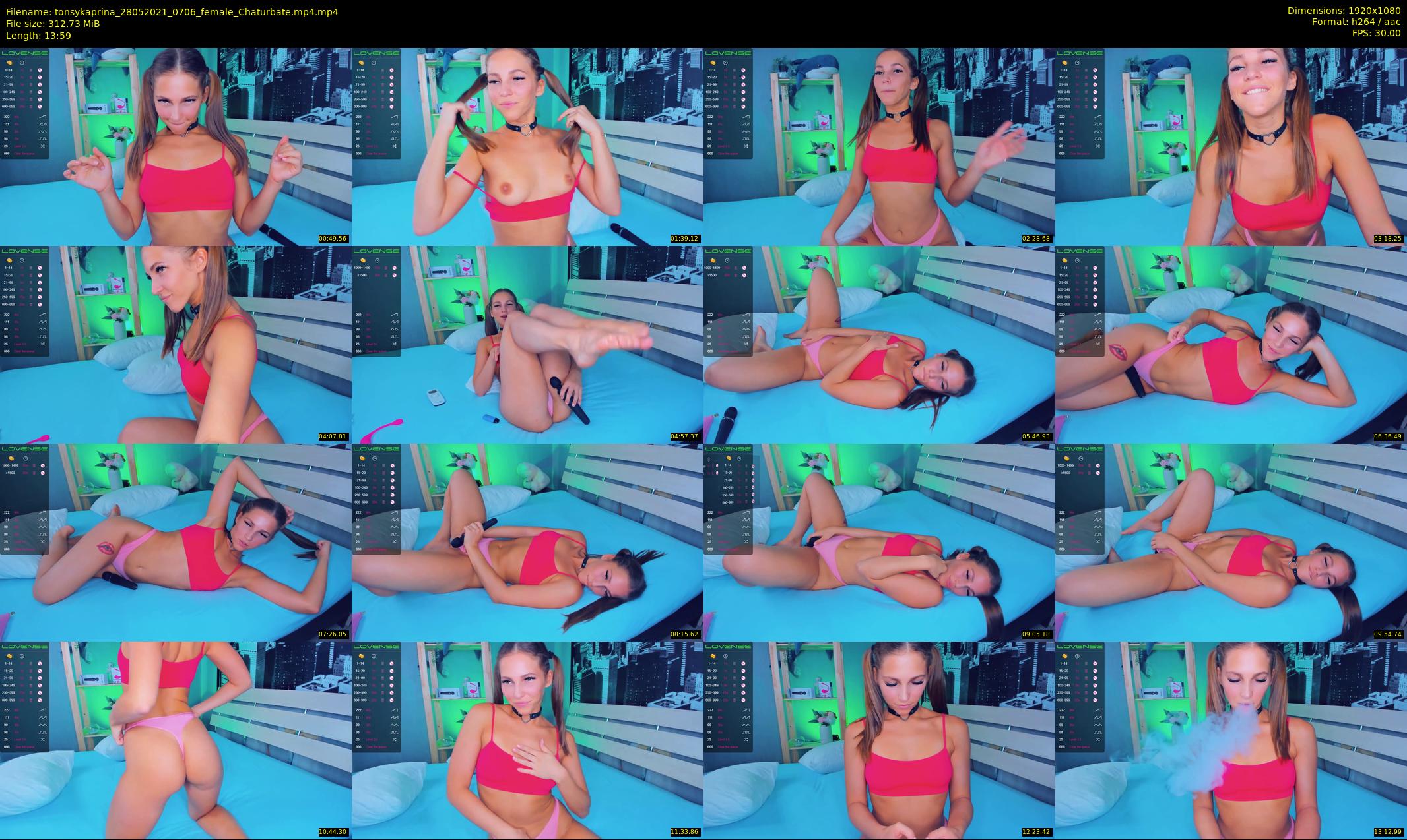 tonsykaprina — 14 minute Chaturbate couple cam show recording, 1080p, May 28, 2021