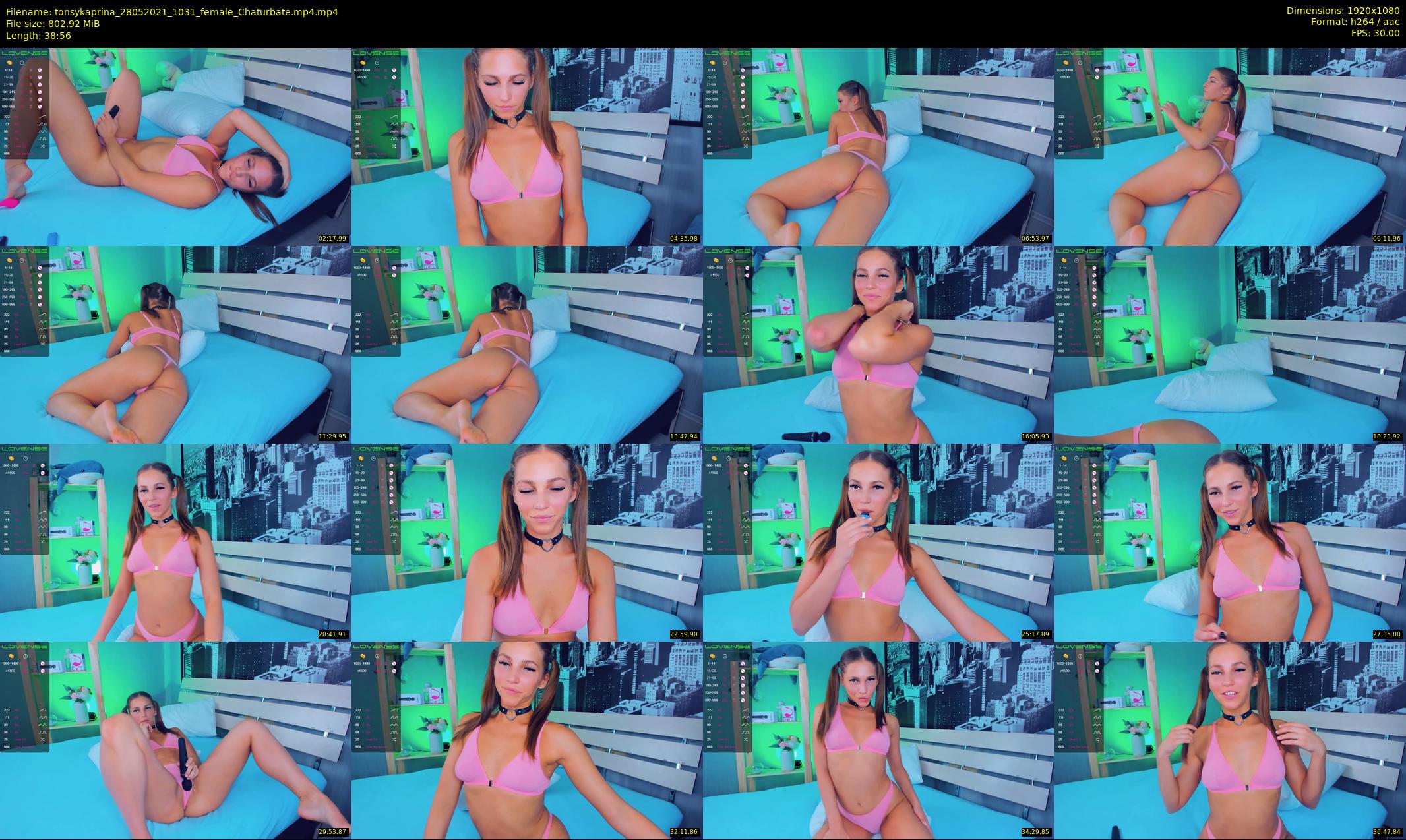 tonsykaprina — 39 minute Chaturbate couple cam show recording, 1080p, May 28, 2021