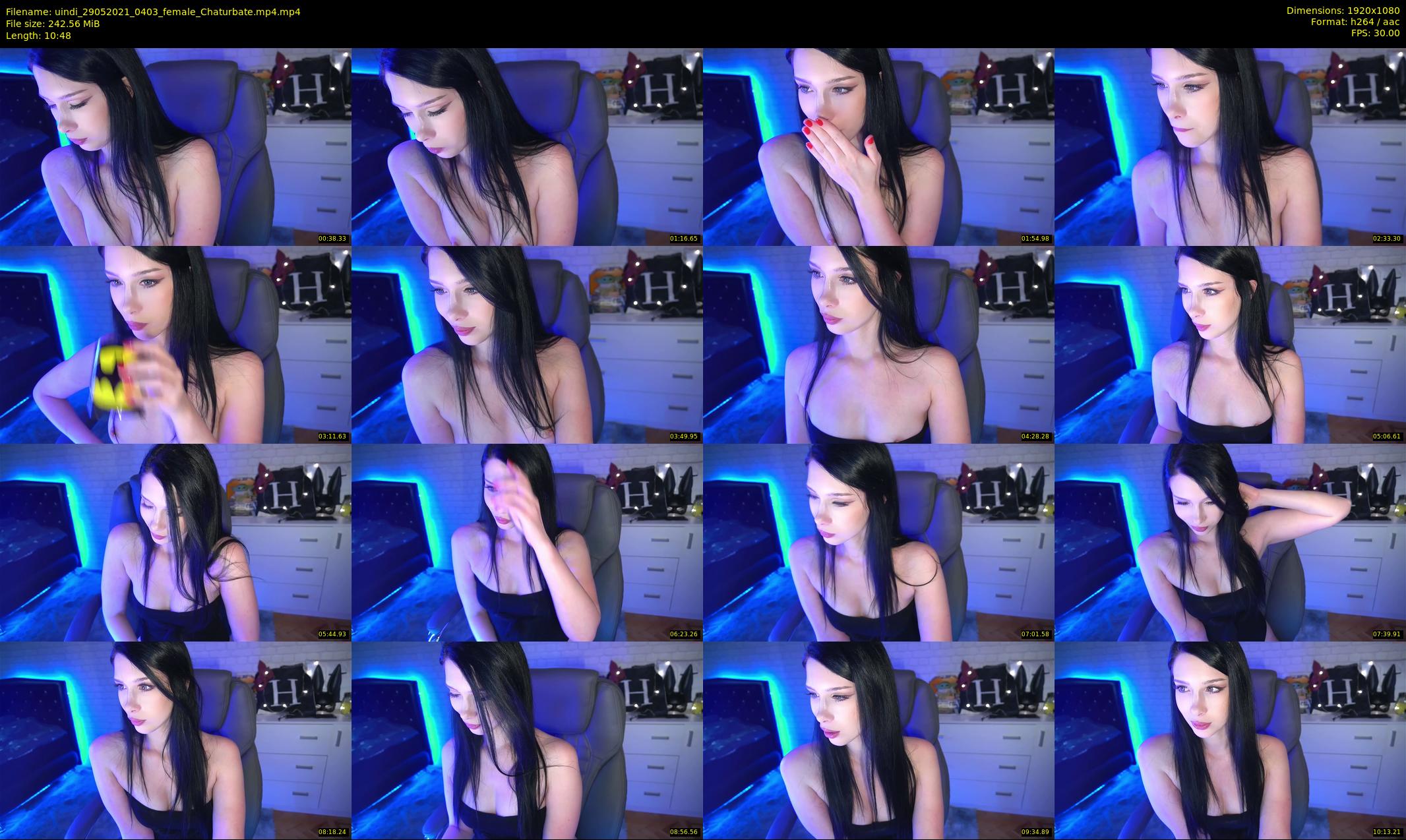 uindi — 11 minute Chaturbate female cam show recording, 1080p, May 29, 2021
