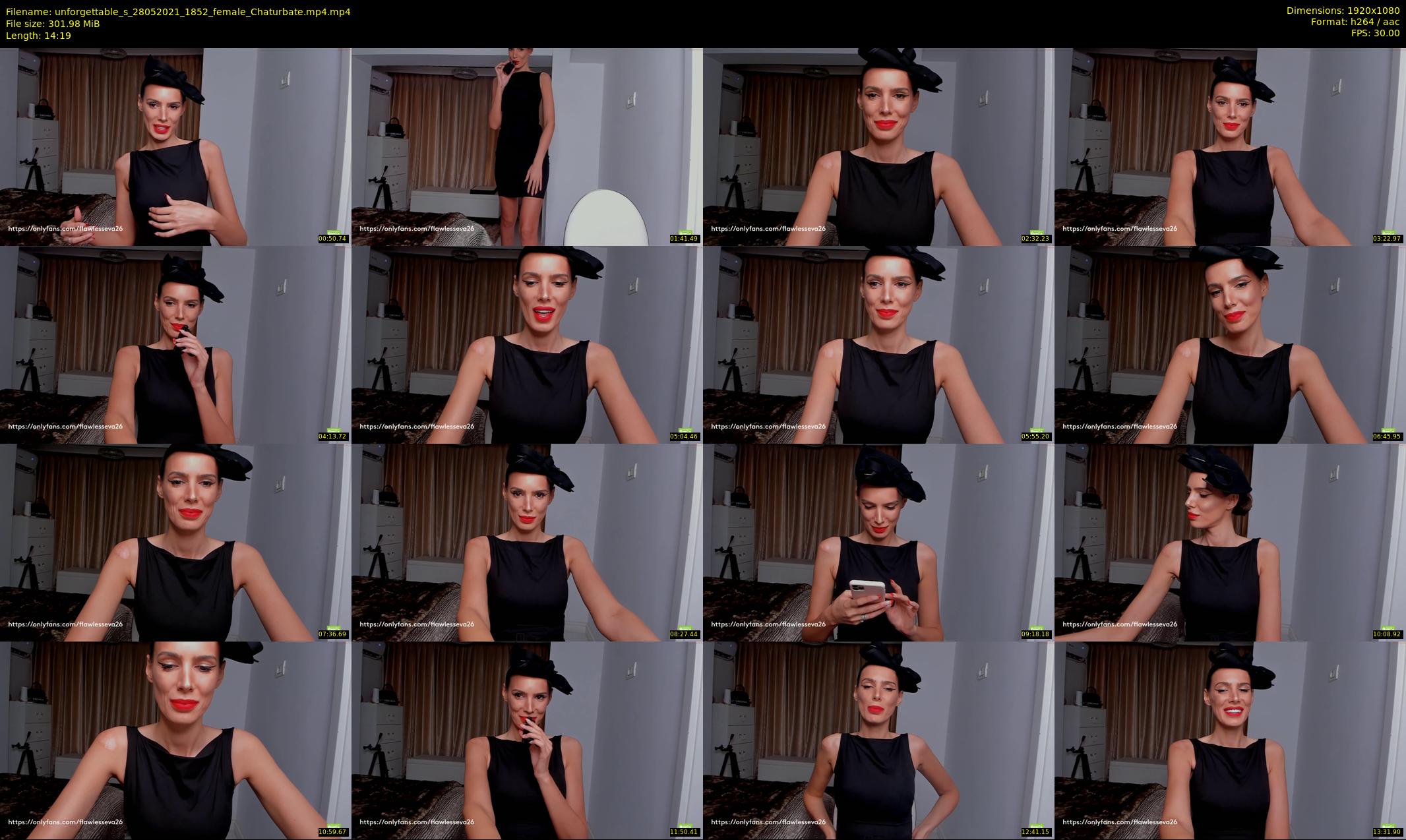 unforgettable_s — 15 minute Chaturbate female cam show recording, 1080p, May 28, 2021