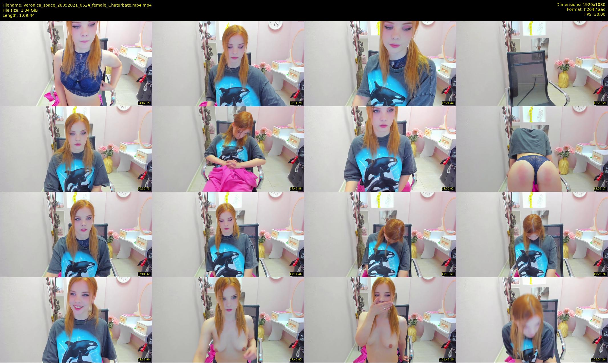 veronica_space — 70 minute Chaturbate female cam show recording, 1080p, May 28, 2021