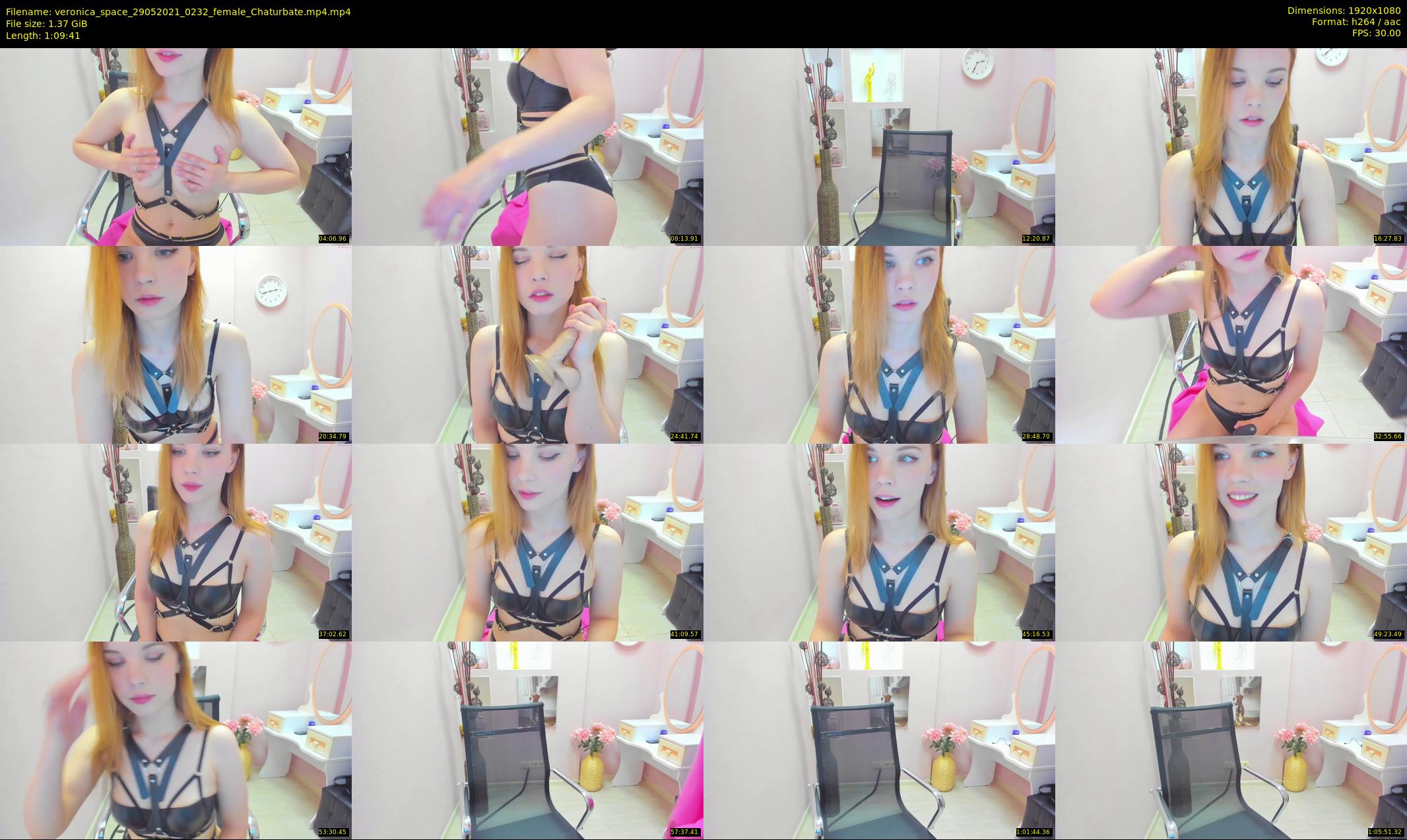 veronica_space — 70 minute Chaturbate female cam show recording, 1080p, May 29, 2021