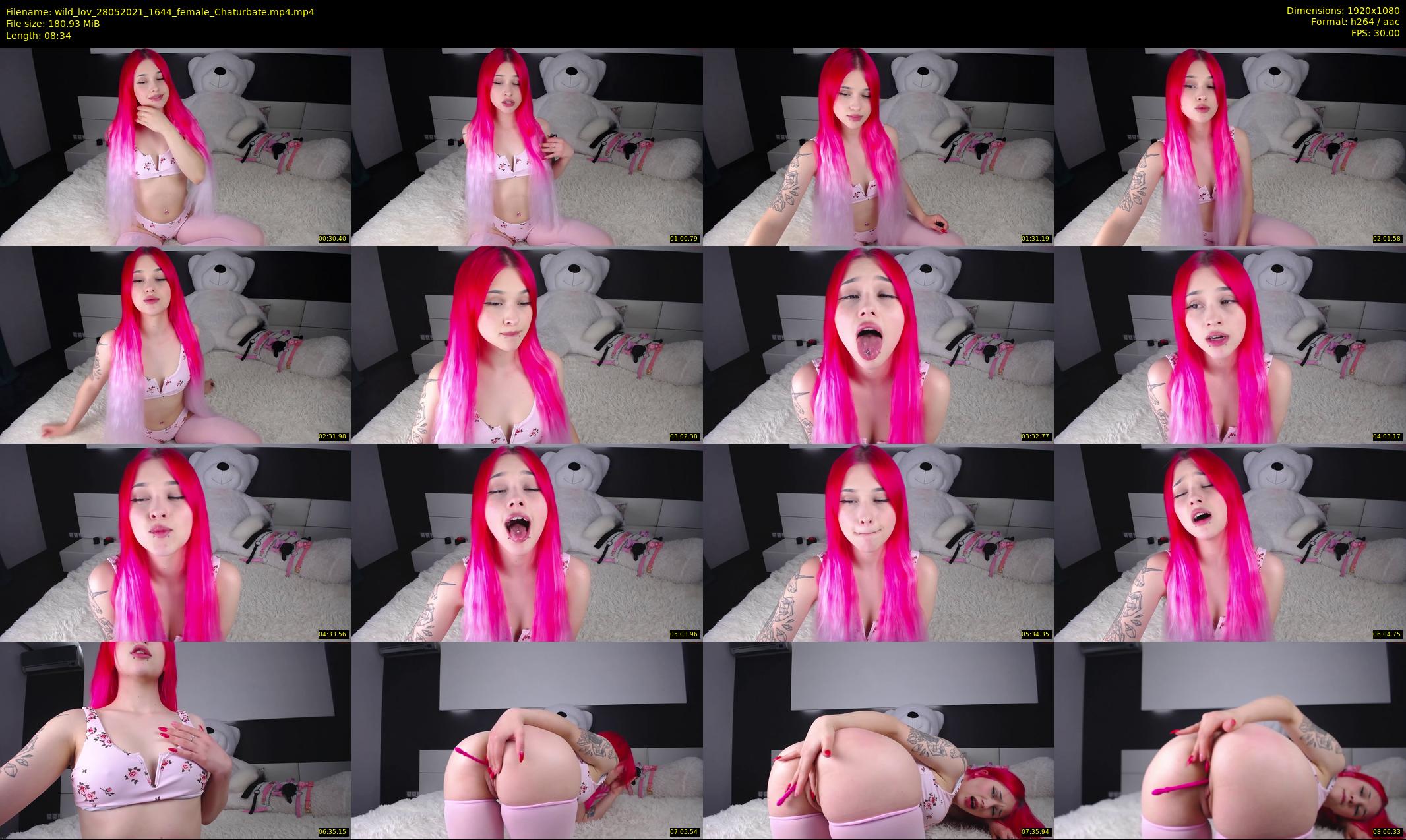 wild_lov — 9 minute Chaturbate female cam show recording, 1080p, May 28, 2021