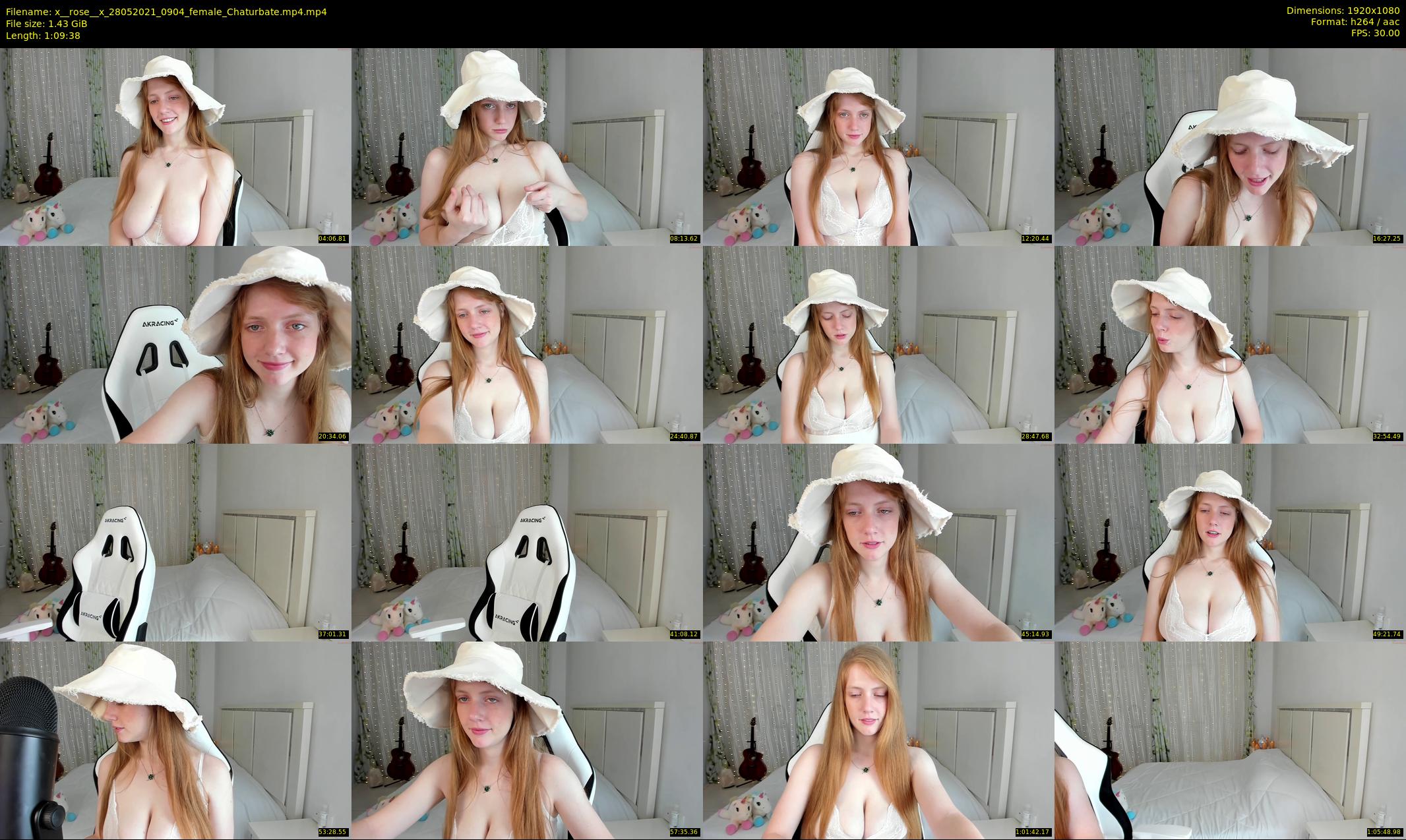 x__rose__x — 70 minute Chaturbate female cam show recording, 1080p, May 28, 2021