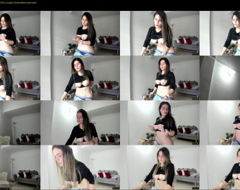 xhxoxtxsxex — 12 minute Chaturbate couple cam show recording, 720p, May 28, 2021