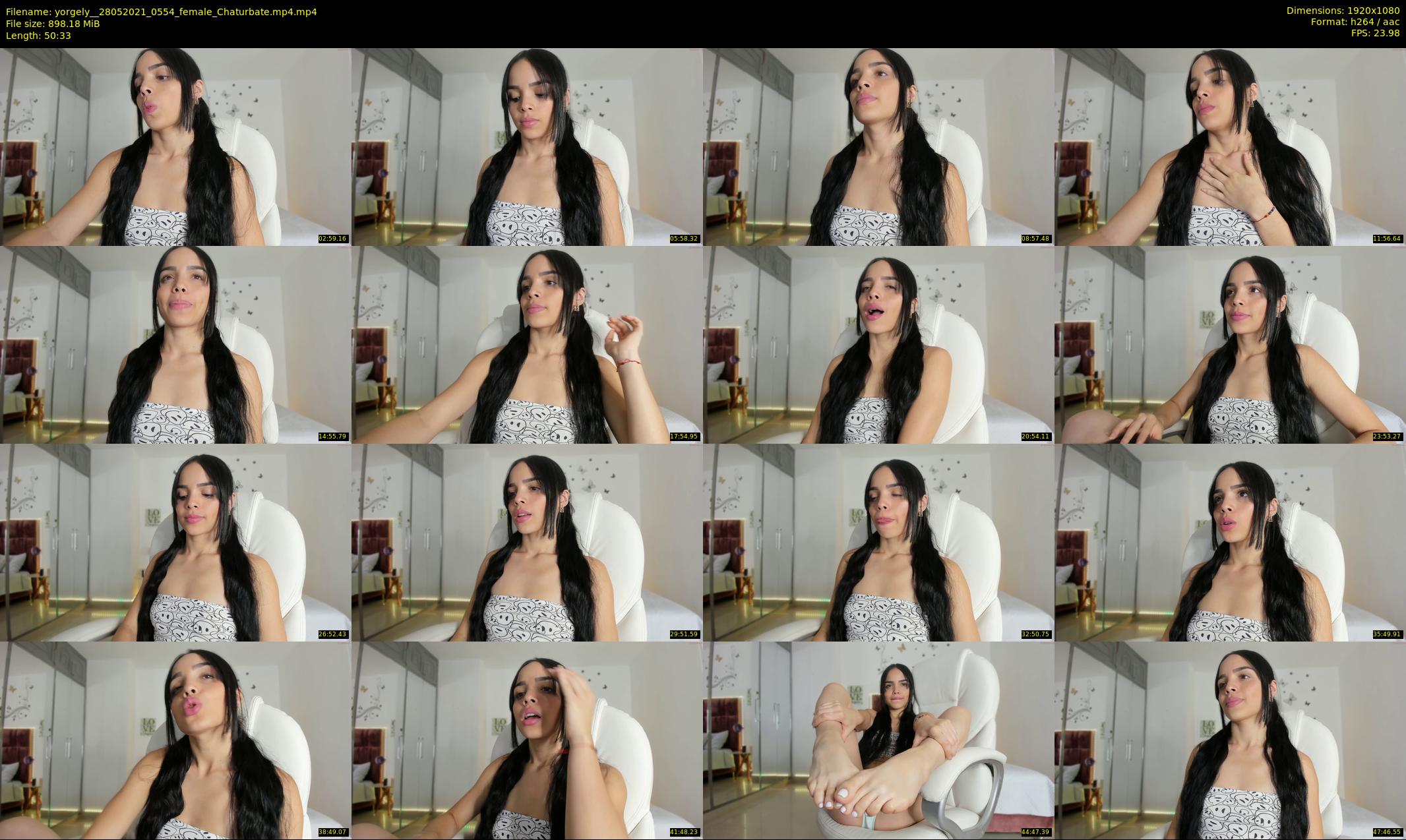 yorgely_ — 51 minute Chaturbate female cam show recording, 1080p, May 28, 2021