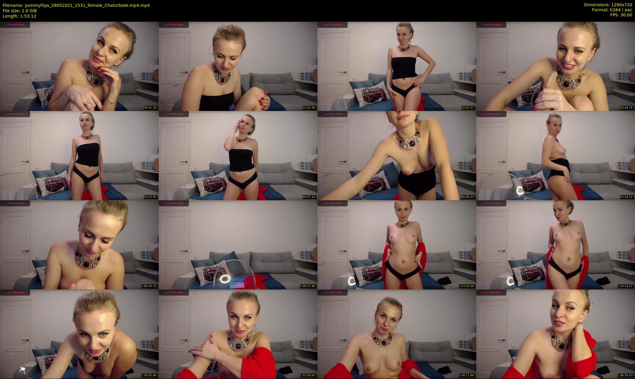 yummylilya — 114 minute Chaturbate female cam show recording, 720p, May 28, 2021