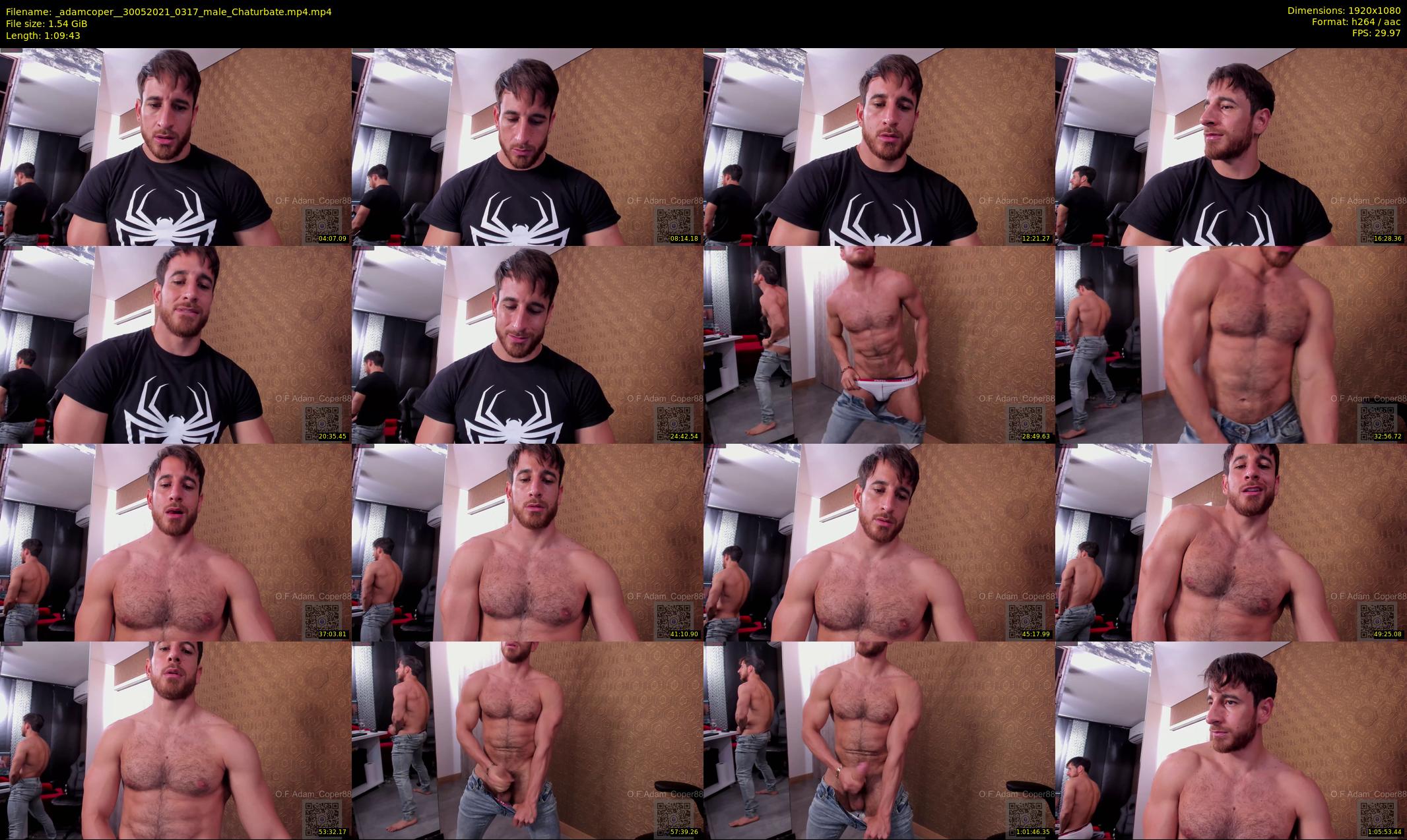 _adamcoper_ — 70 minute Chaturbate male cam show recording, 1080p, May 30, 2021