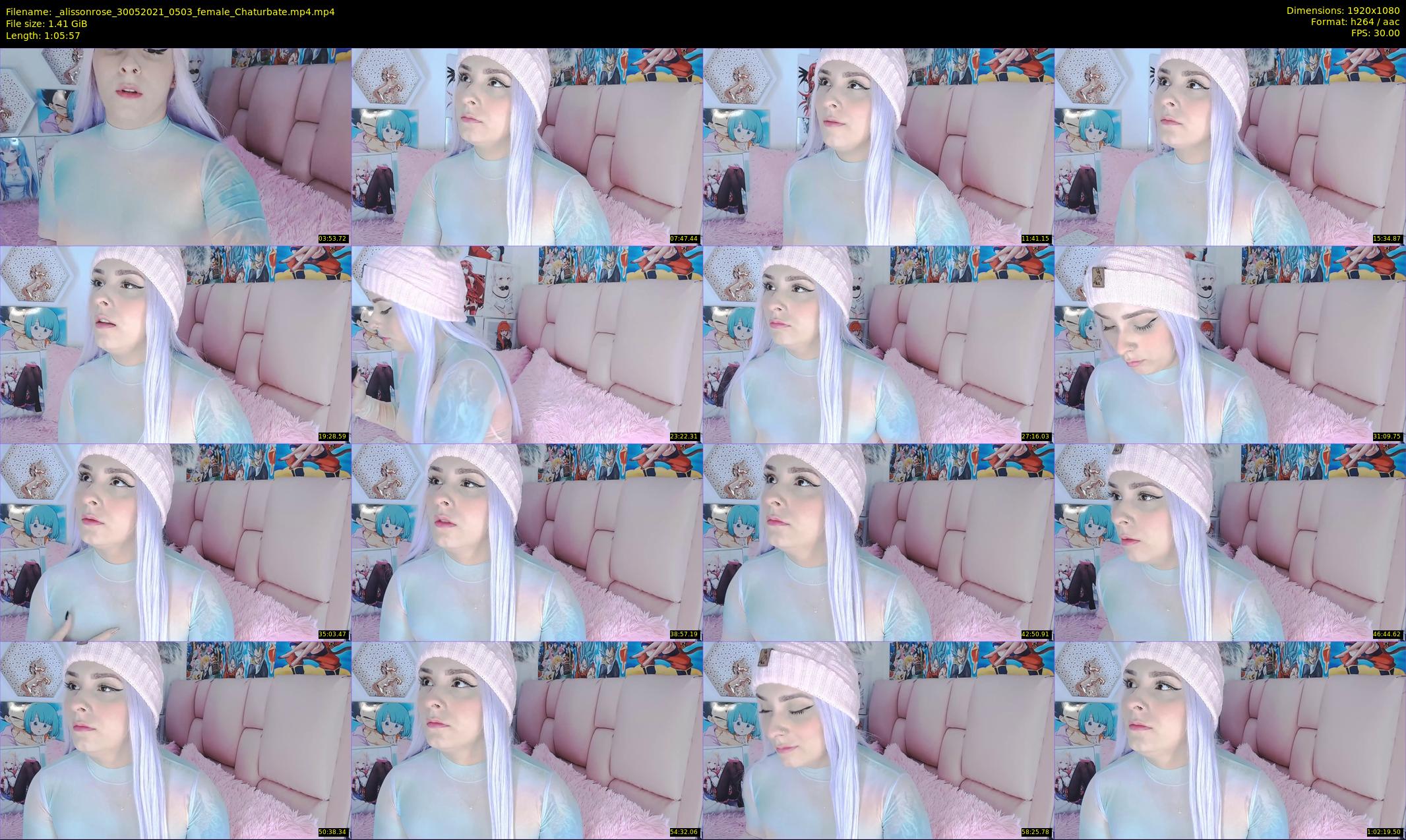 _alissonrose — 66 minute Chaturbate female cam show recording, 1080p, May 30, 2021