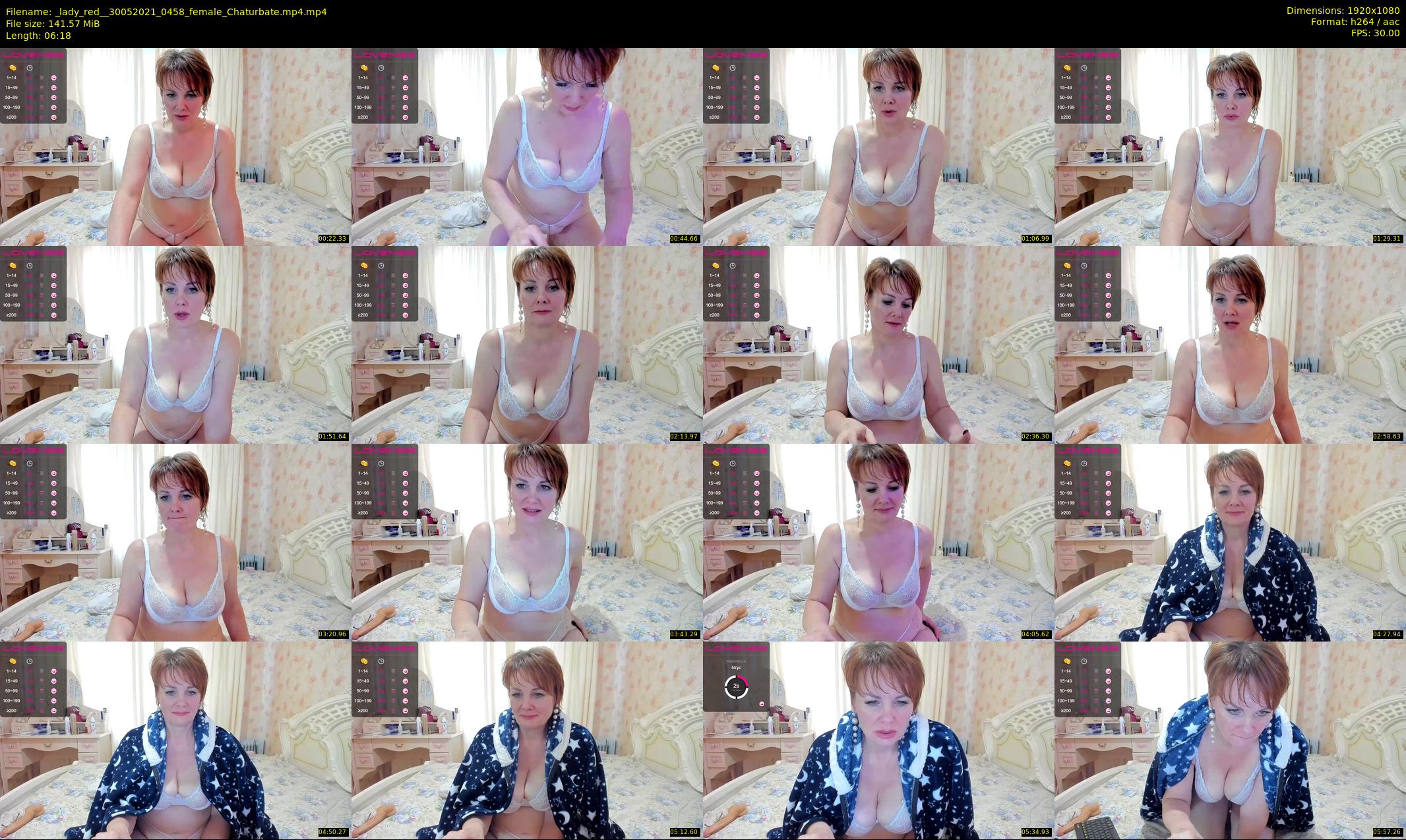 _lady_red_ — 7 minute Chaturbate female cam show recording, 1080p, May 30, 2021