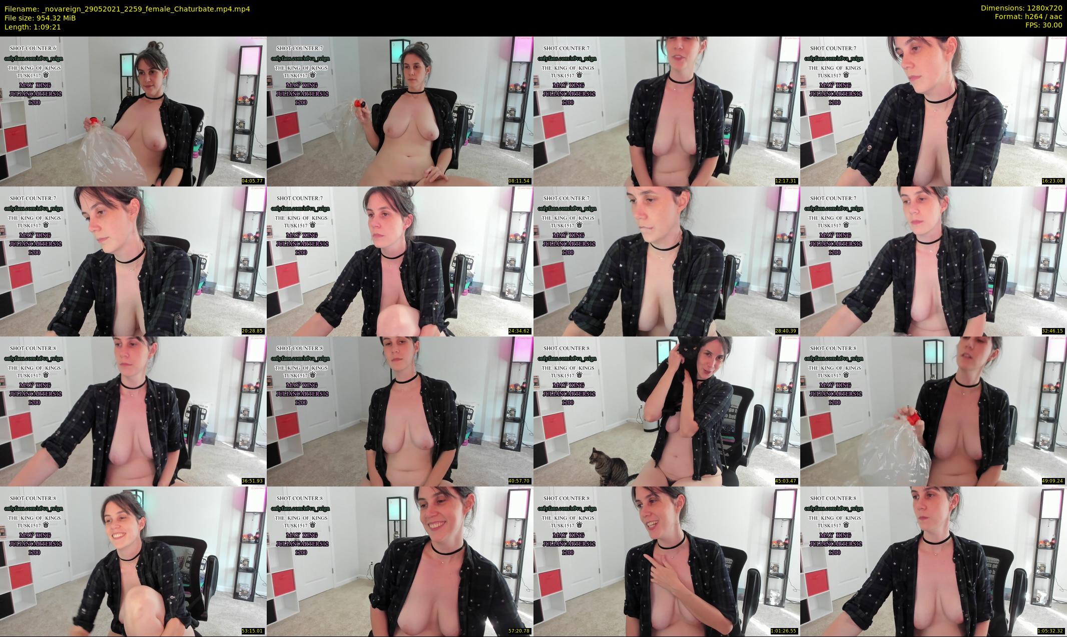 _novareign — 70 minute Chaturbate female cam show recording, 720p, May 29, 2021