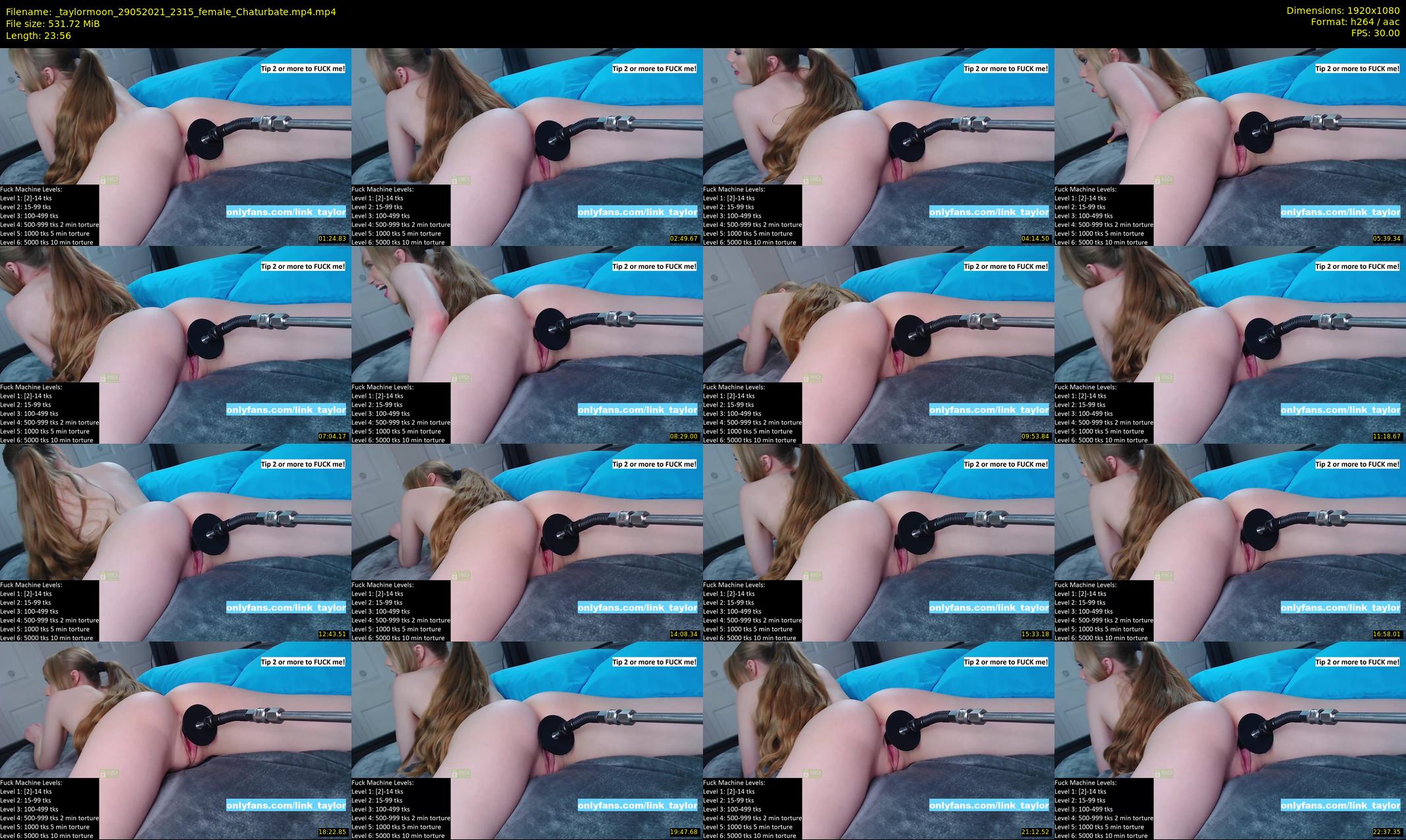 _taylormoon — 24 minute Chaturbate female cam show recording, 1080p, May 29, 2021