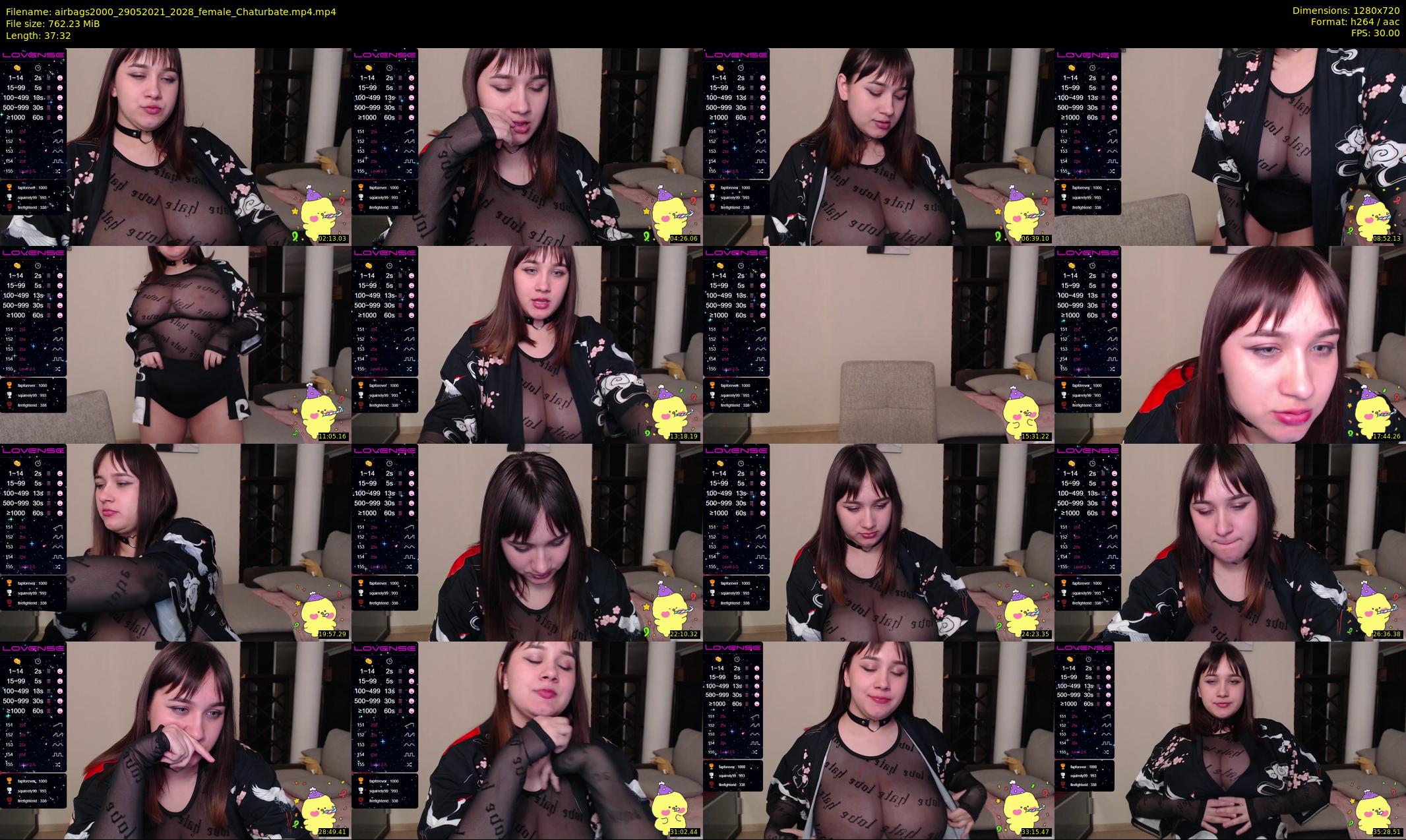 airbags2000 — 38 minute Chaturbate female cam show recording, 720p, May 29, 2021