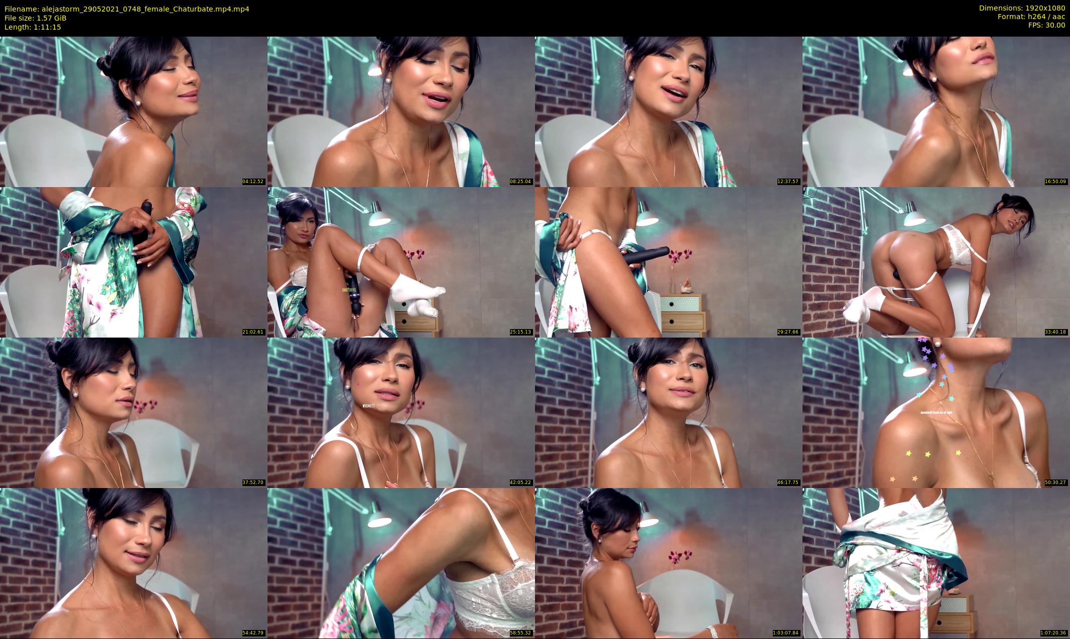 alejastorm — 72 minute Chaturbate female cam show recording, 1080p, May 29, 2021