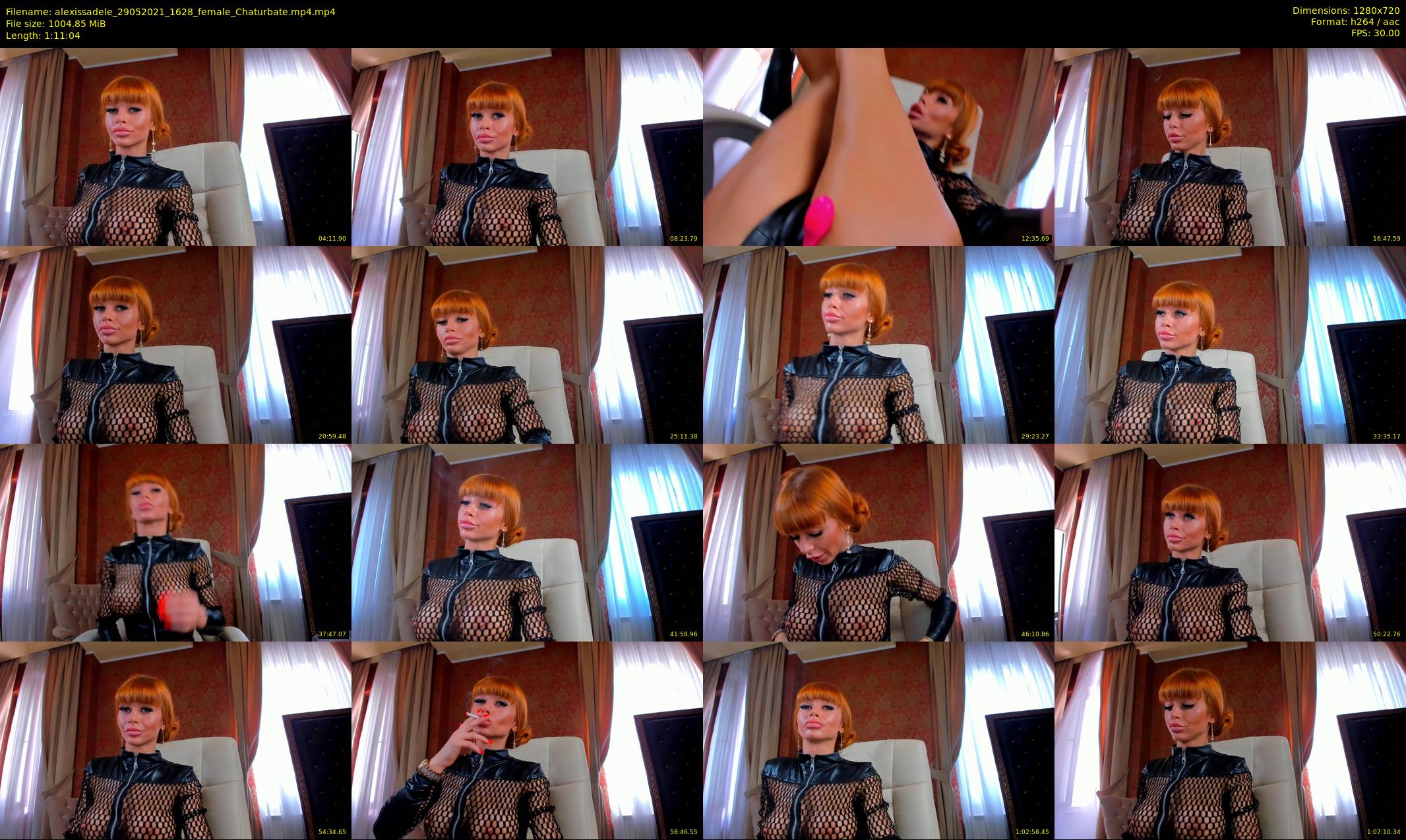 alexissadele — 72 minute Chaturbate female cam show recording, 720p, May 29, 2021
