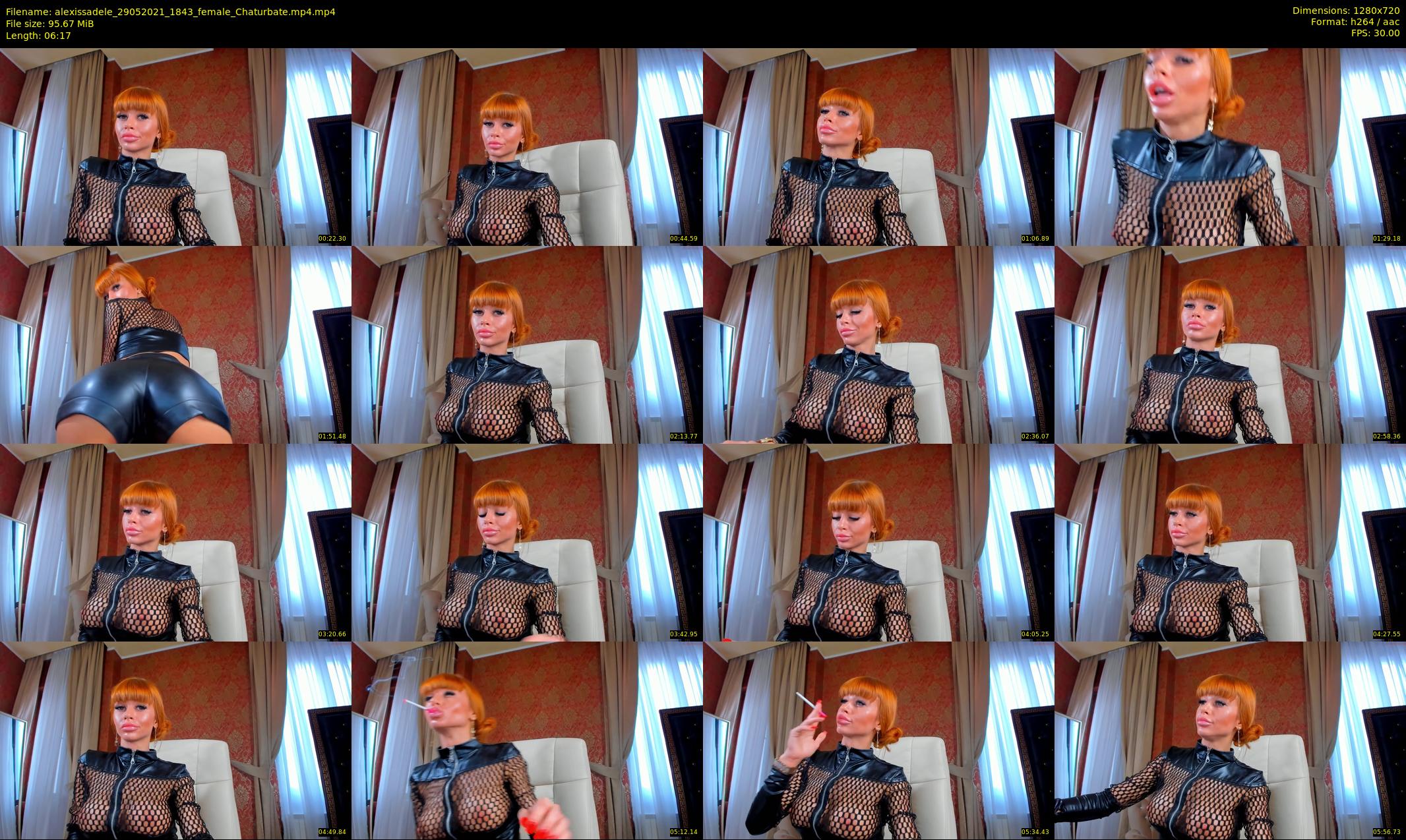 alexissadele — 7 minute Chaturbate female cam show recording, 720p, May 29, 2021