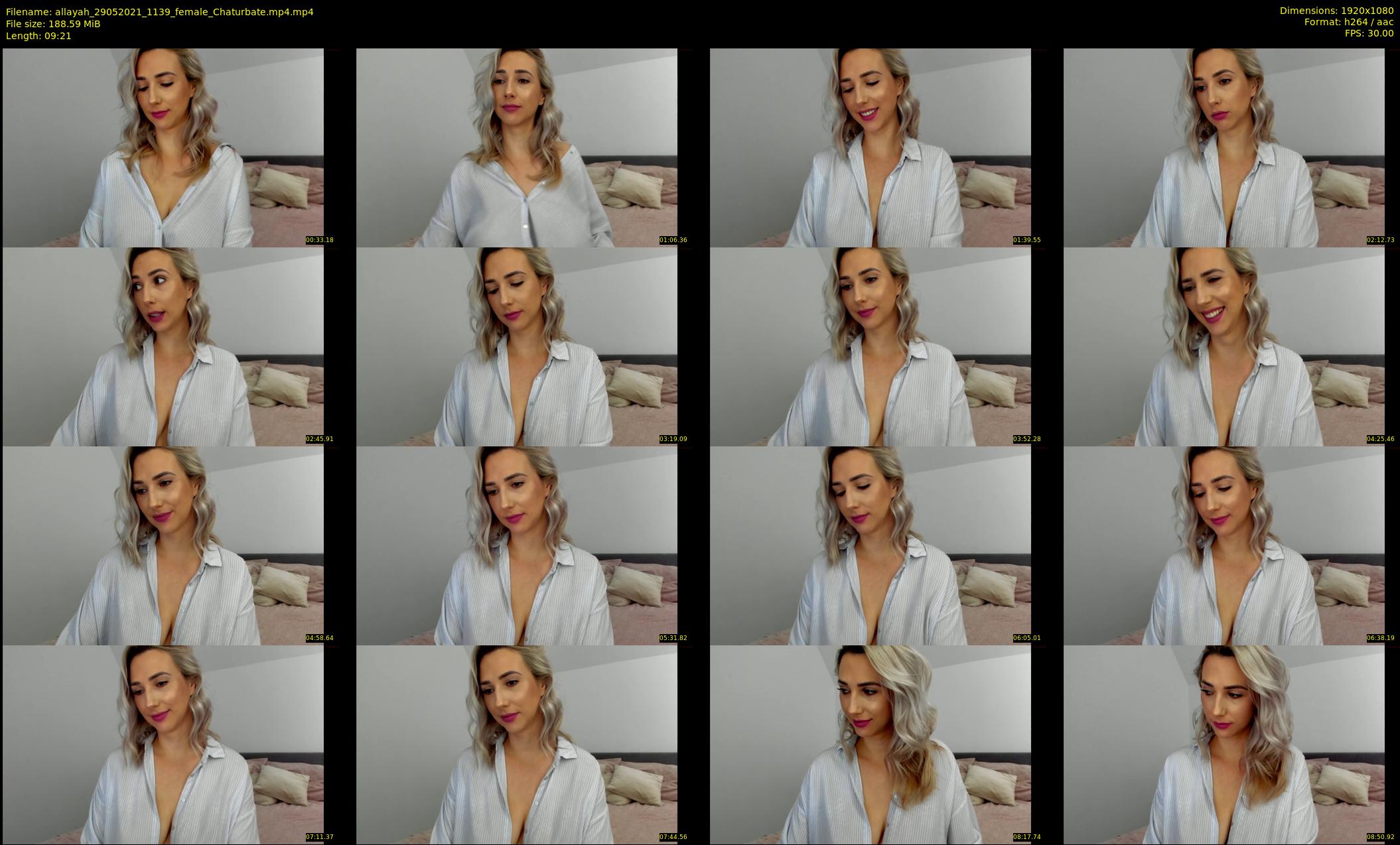 allayah — 10 minute Chaturbate female cam show recording, 1080p, May 29, 2021