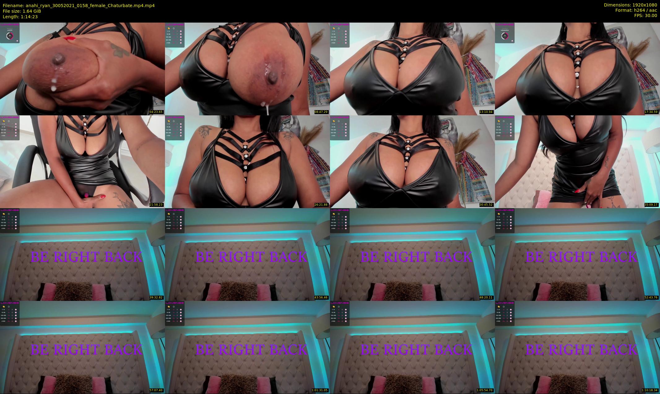 anahi_ryan — 75 minute Chaturbate female cam show recording, 1080p, May 30, 2021