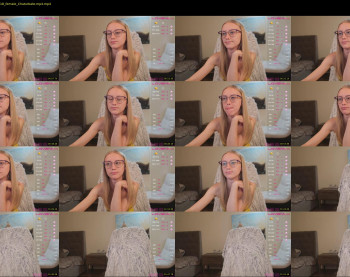 angeellina — 3 minute Chaturbate female cam show recording, 1080p, May 30, 2021