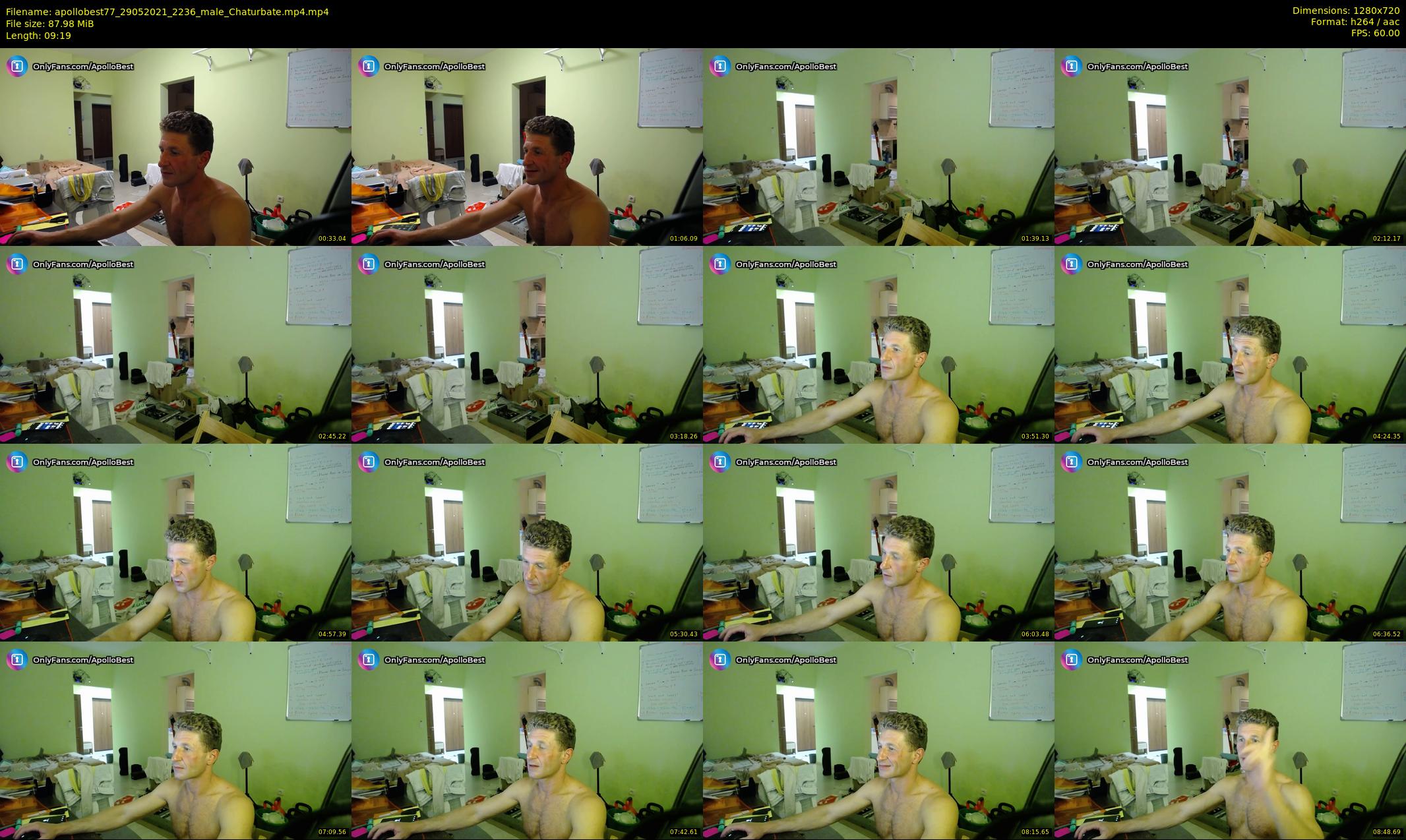 apollobest77 — 10 minute Chaturbate male cam show recording, 720p, May 29, 2021