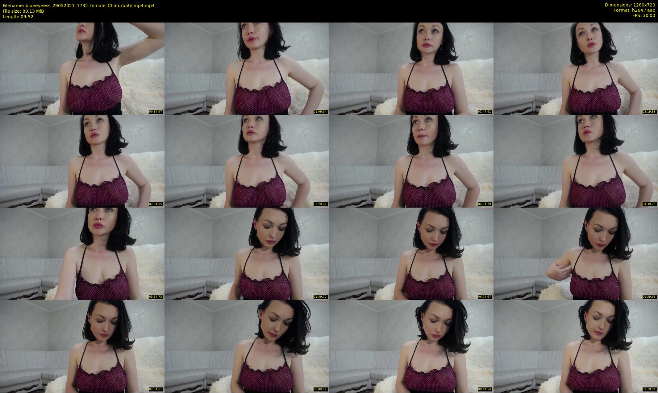 blueeyeess — 10 minute Chaturbate female cam show recording, 720p, May 29, 2021