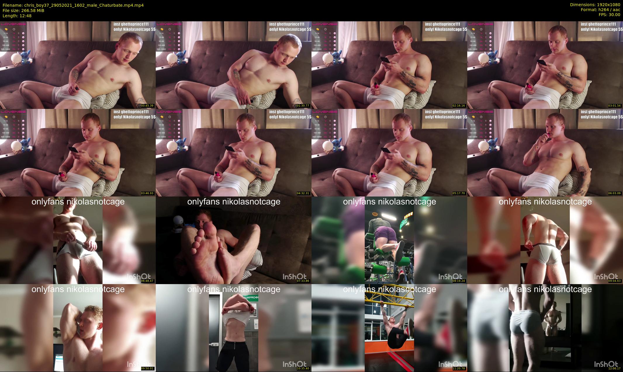 chris_boy37 — 13 minute Chaturbate male cam show recording, 1080p, May 29, 2021