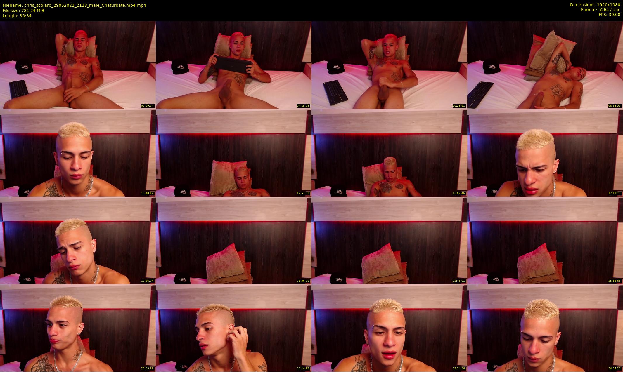 chris_scolaro — 37 minute Chaturbate male cam show recording, 1080p, May 29, 2021