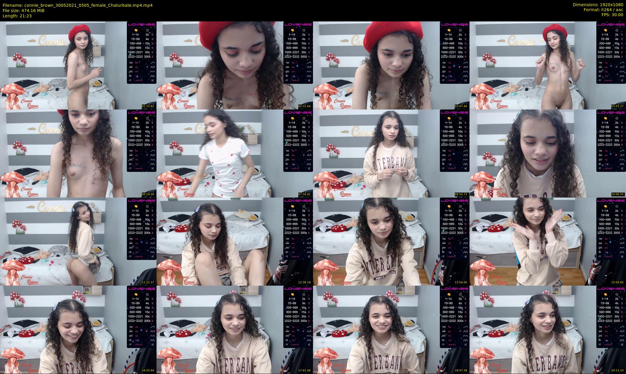 connie_brown — 22 minute Chaturbate female cam show recording, 1080p, May 30, 2021