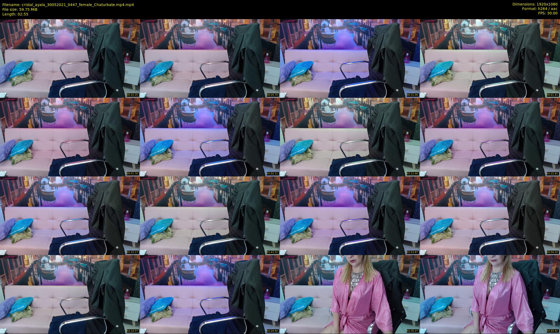 cristal_ayala — 3 minute Chaturbate female cam show recording, 1080p, May 30, 2021