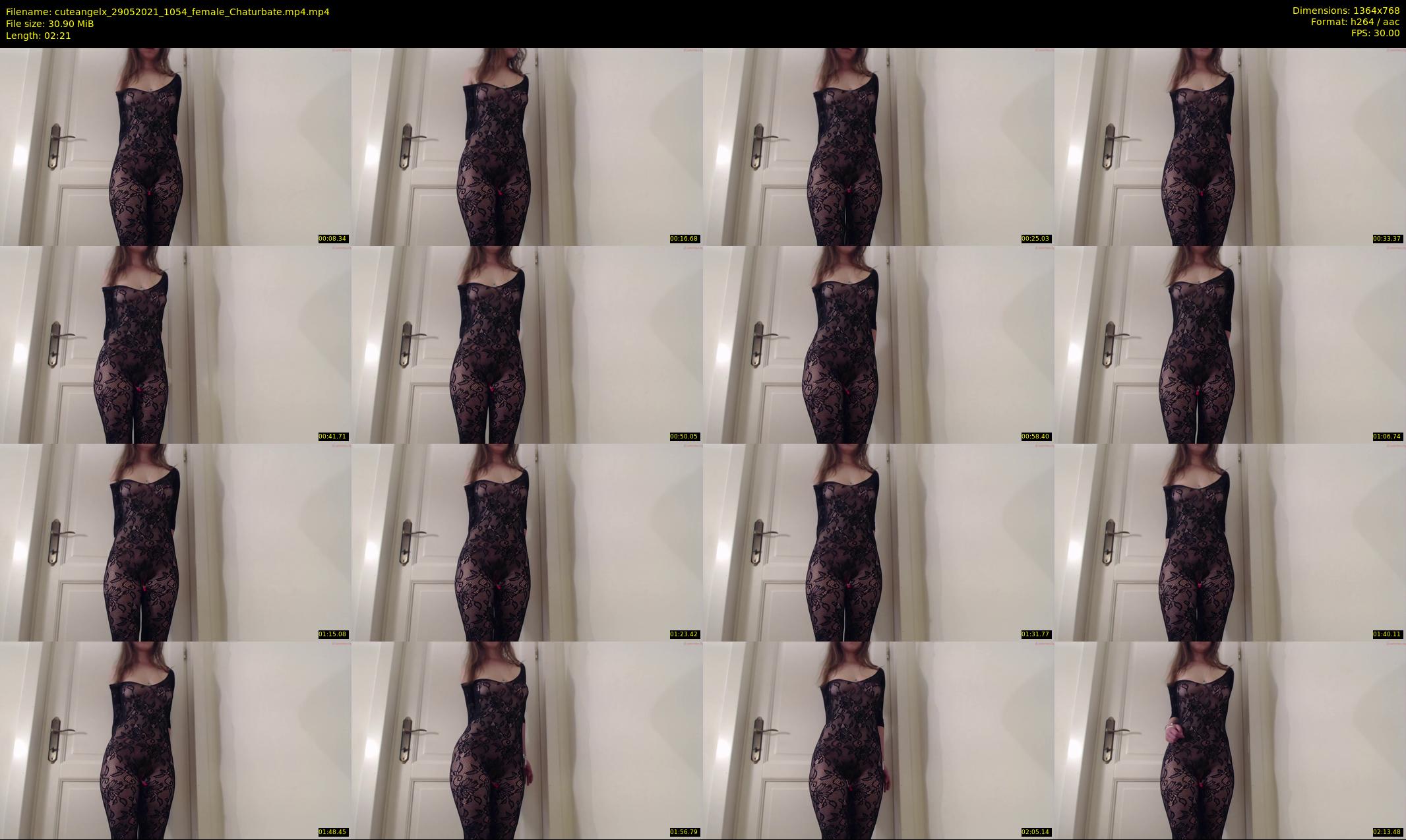 cuteangelx — 3 minute Chaturbate female cam show recording, 720p, May 29, 2021