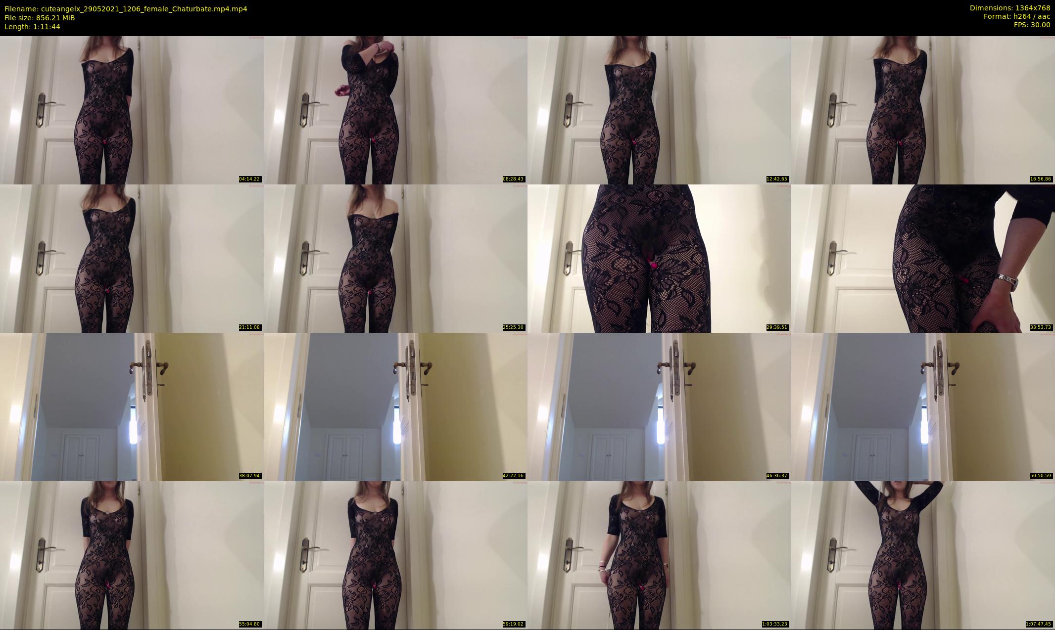cuteangelx — 72 minute Chaturbate female cam show recording, 720p, May 29, 2021
