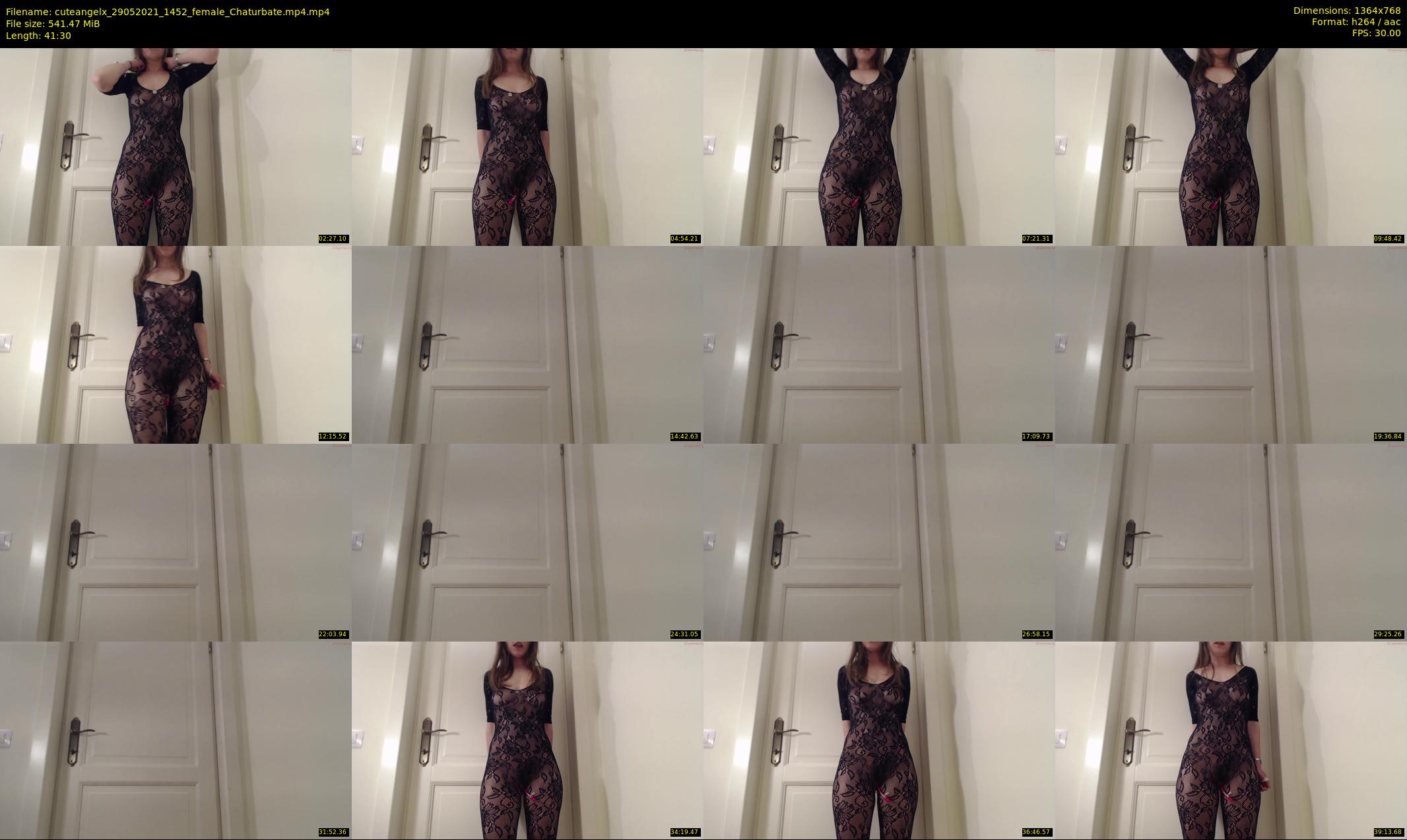cuteangelx — 42 minute Chaturbate female cam show recording, 720p, May 29, 2021
