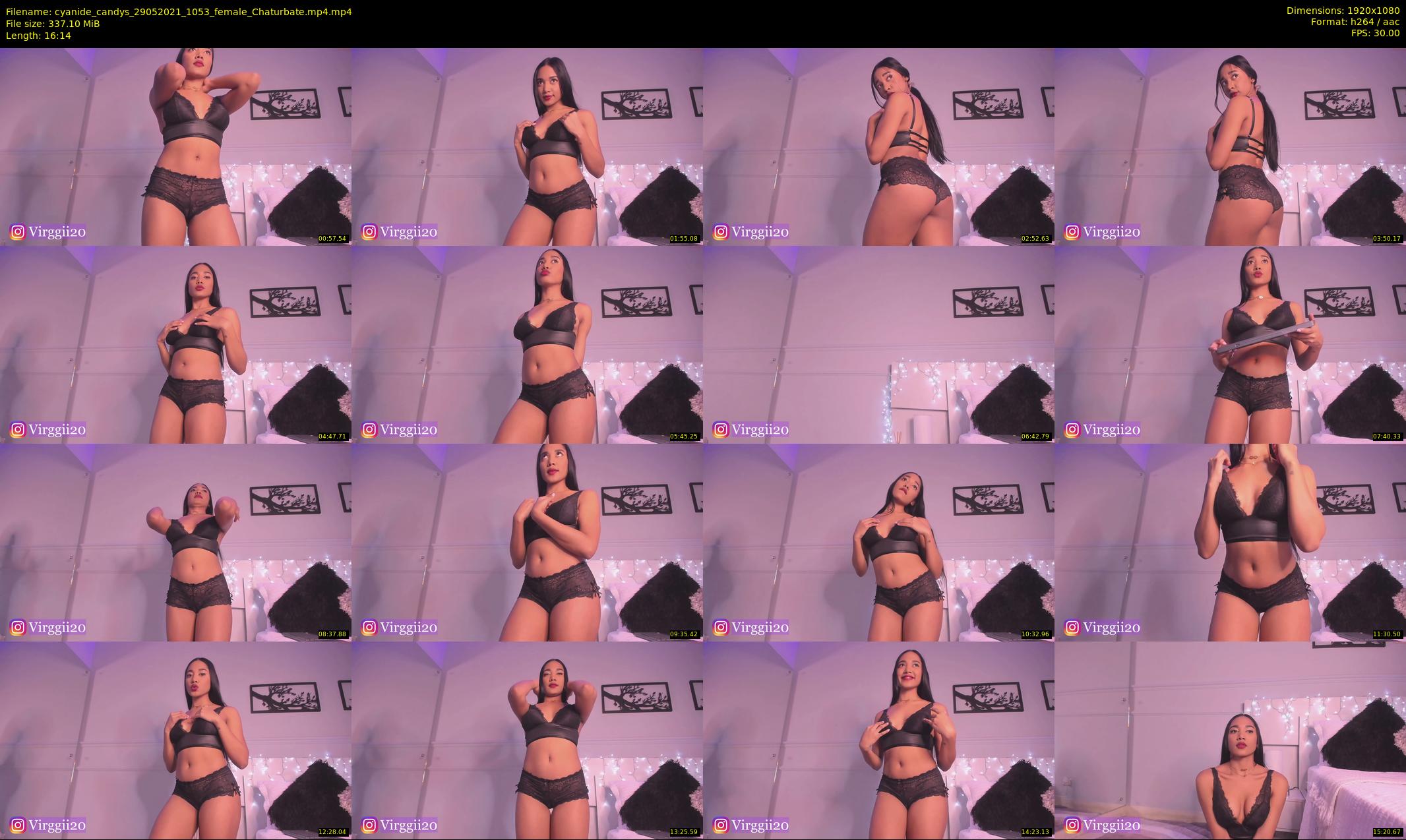 cyanide_candys — 17 minute Chaturbate female cam show recording, 1080p, May 29, 2021