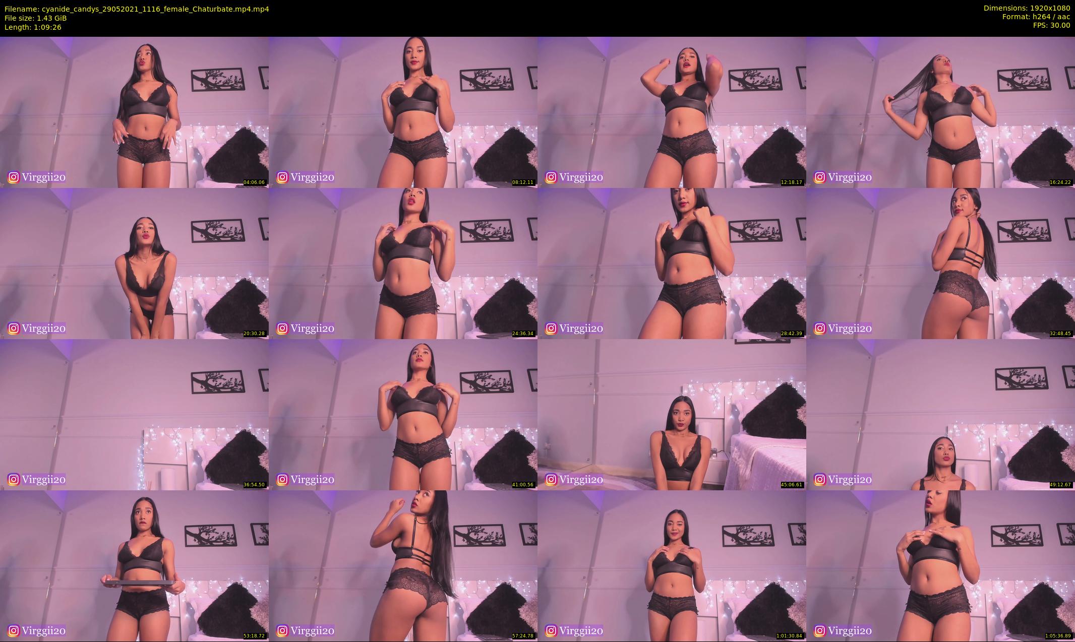 cyanide_candys — 70 minute Chaturbate female cam show recording, 1080p, May 29, 2021