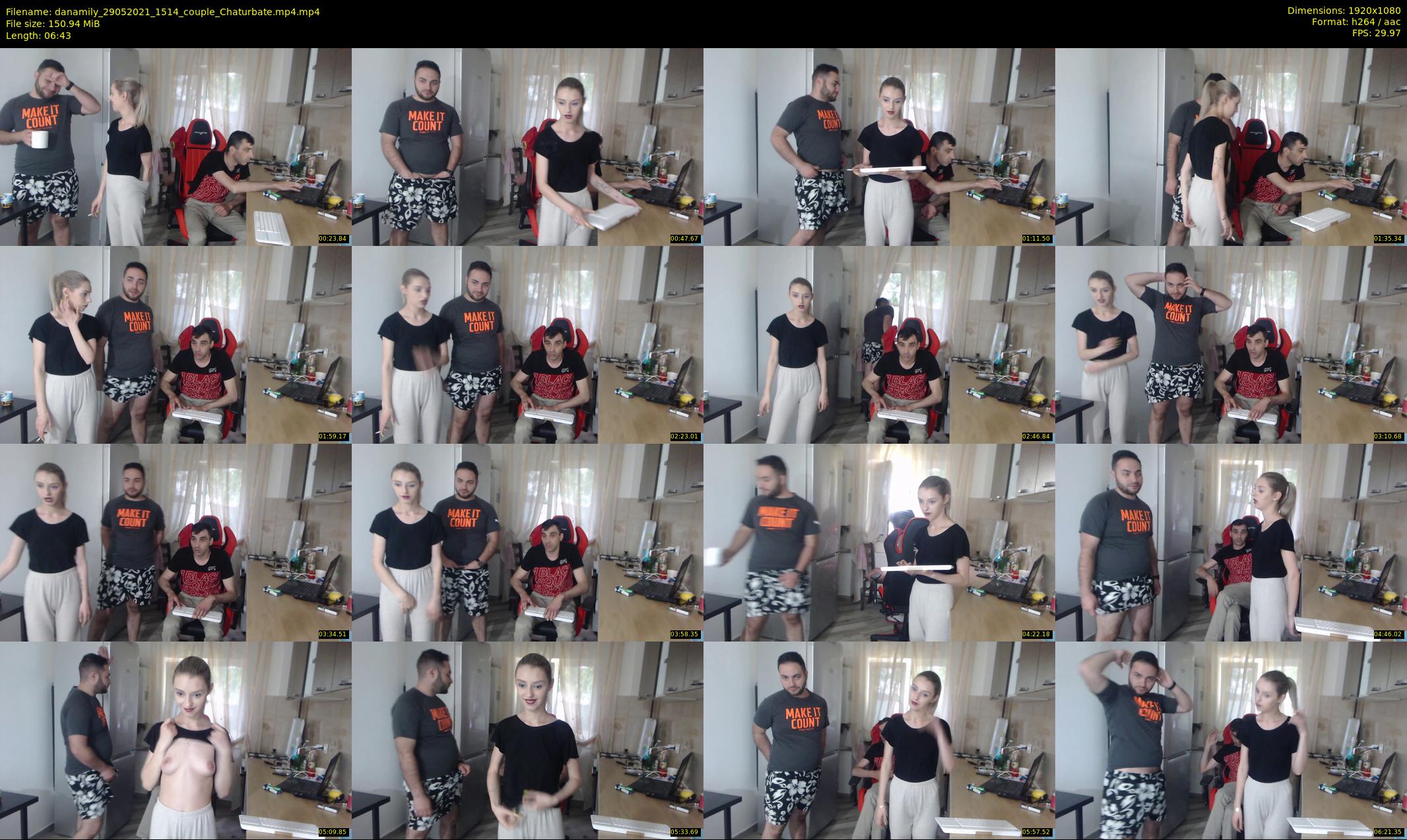 danamily — 7 minute Chaturbate female cam show recording, 1080p, May 29, 2021