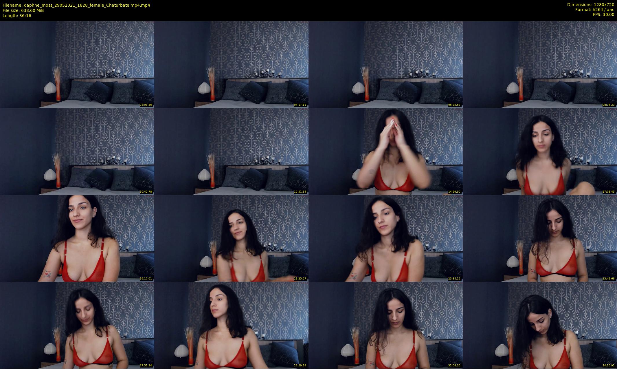 daphne_moss — 37 minute Chaturbate female cam show recording, 720p, May 29, 2021