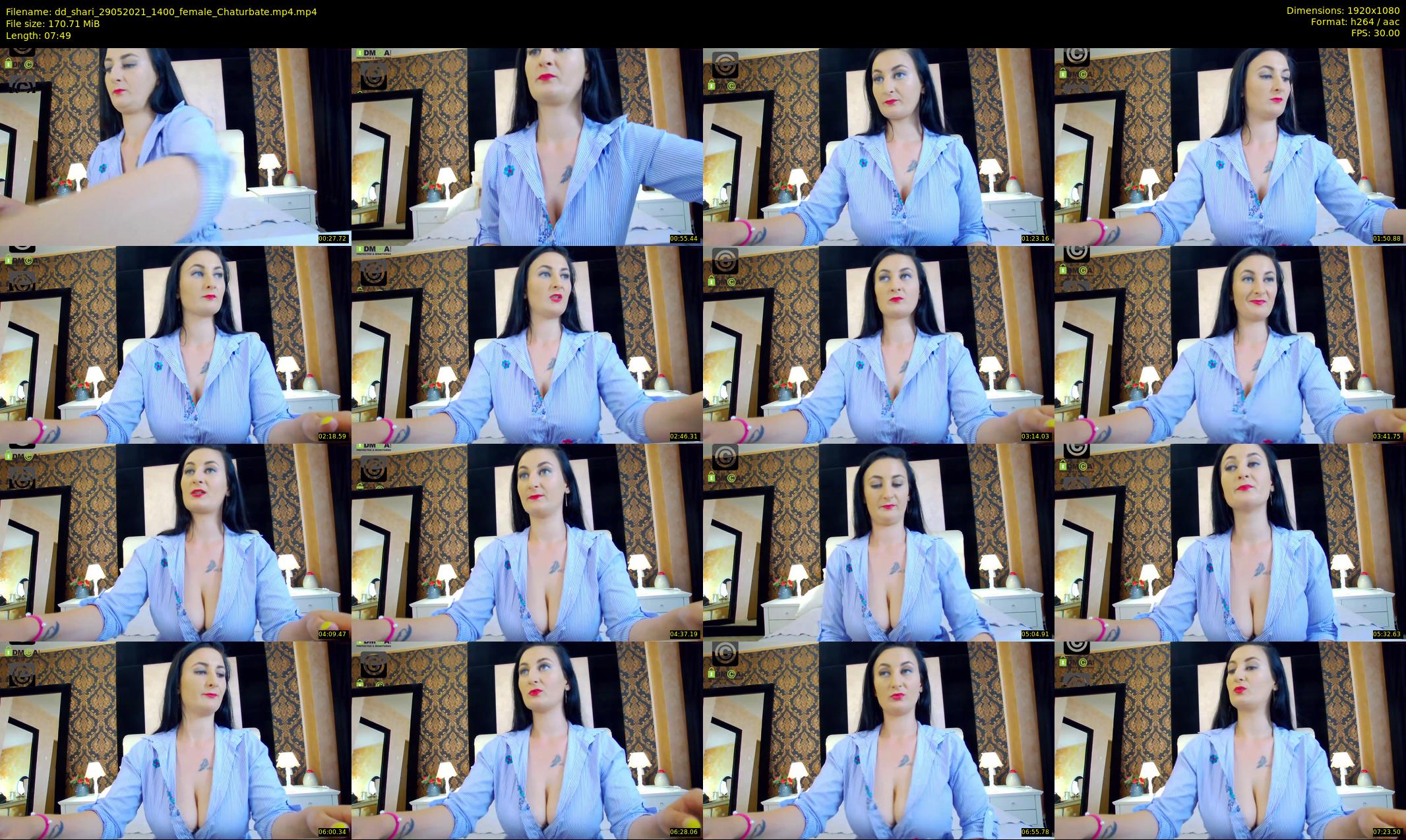 dd_shari — 8 minute Chaturbate female cam show recording, 1080p, May 29, 2021