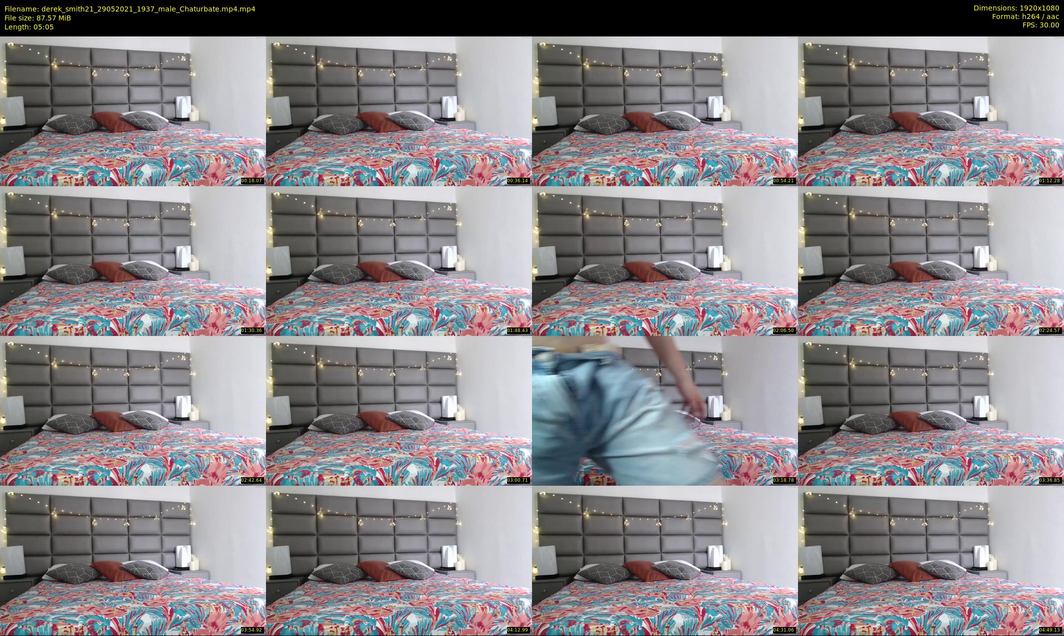 derek_smith21 — 6 minute Chaturbate male cam show recording, 1080p, May 29, 2021