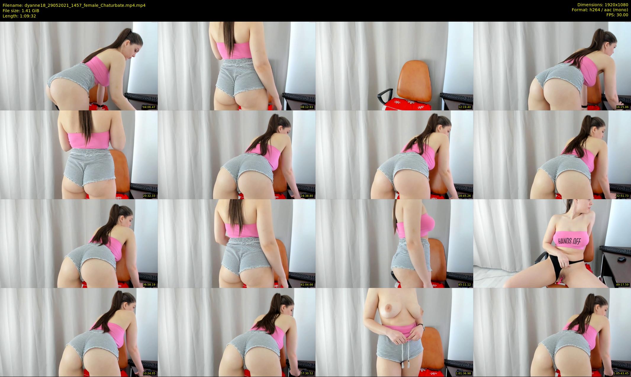 dyanne18 — 70 minute Chaturbate female cam show recording, 1080p, May 29, 2021