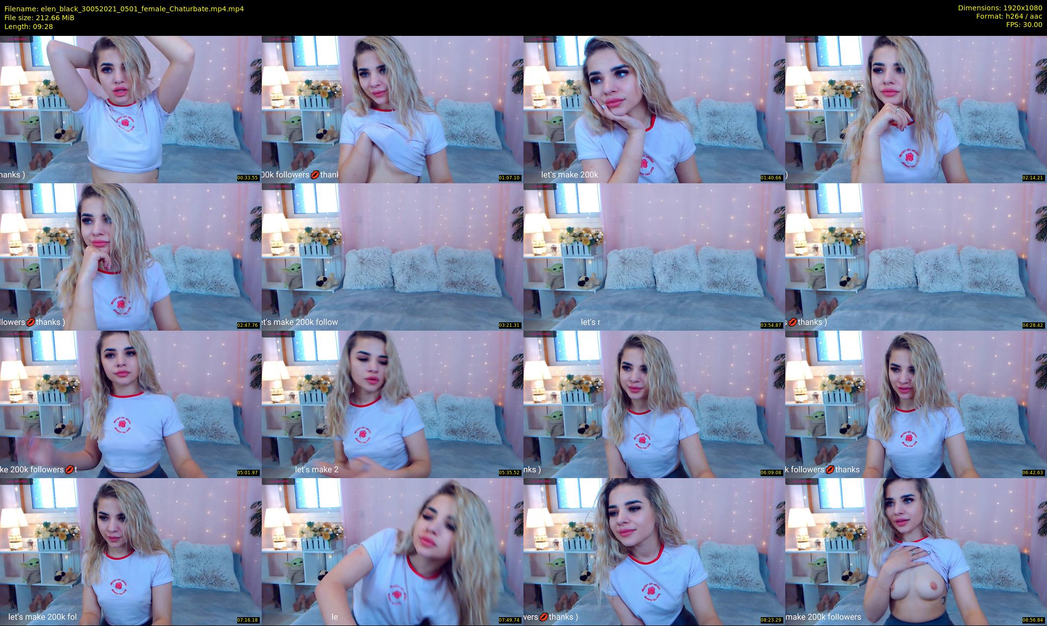 elen_black — 10 minute Chaturbate female cam show recording, 1080p, May 30, 2021