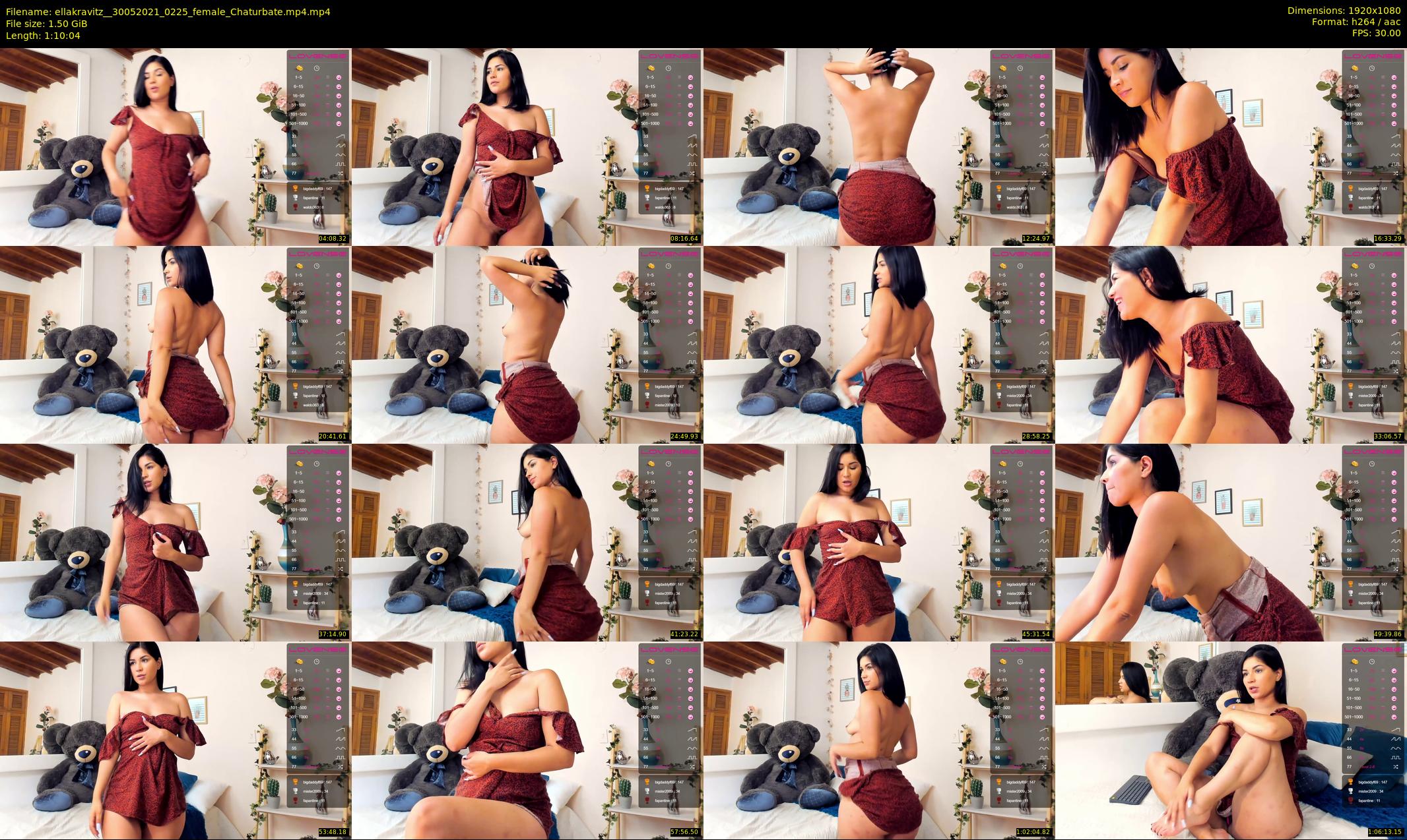 ellakravitz_ — 71 minute Chaturbate female cam show recording, 1080p, May 30, 2021
