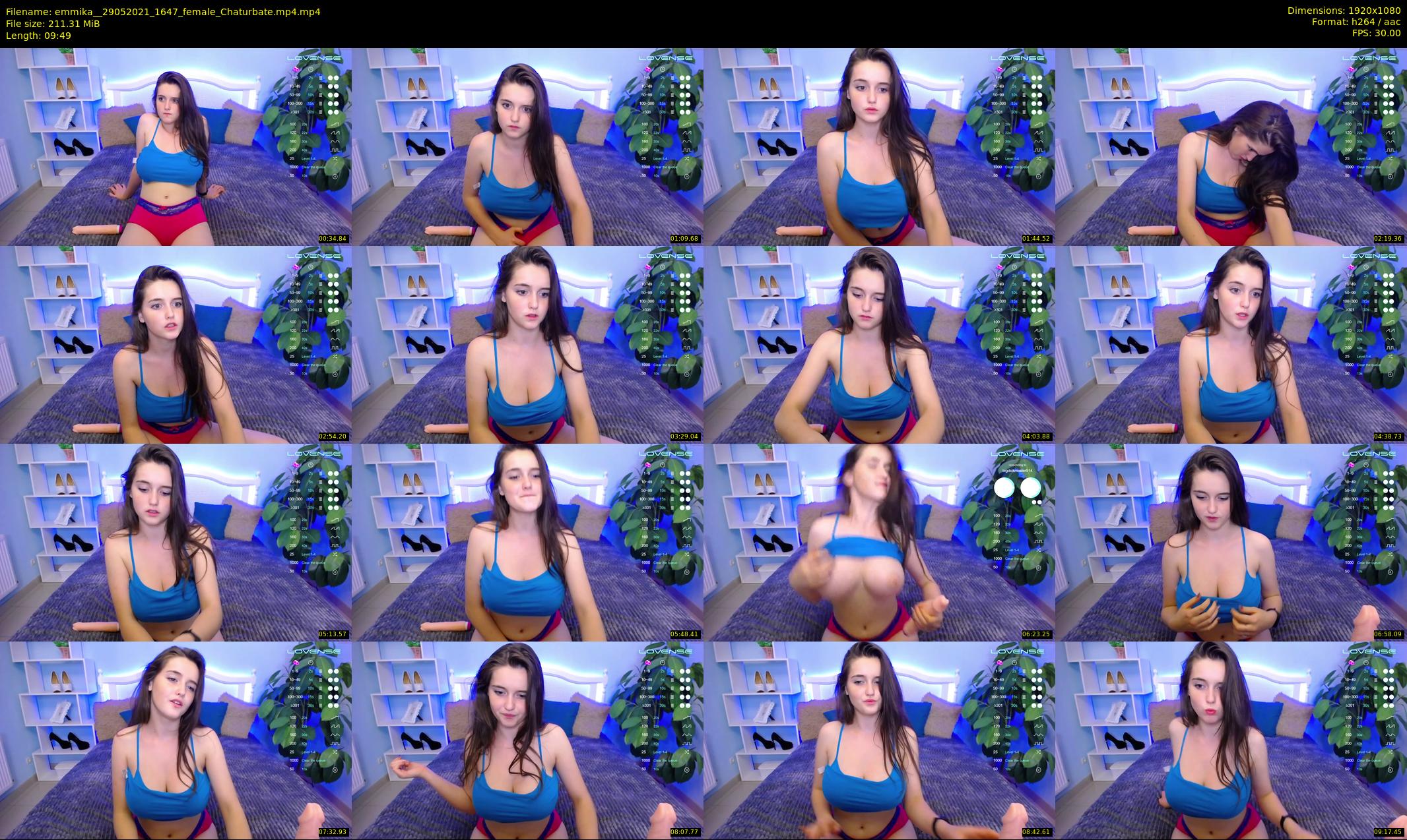 emmika_ — 10 minute Chaturbate female cam show recording, 1080p, May 29, 2021