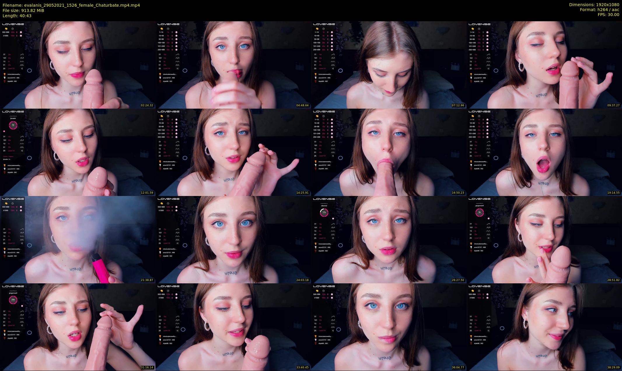 evalanis — 41 minute Chaturbate couple cam show recording, 1080p, May 29, 2021