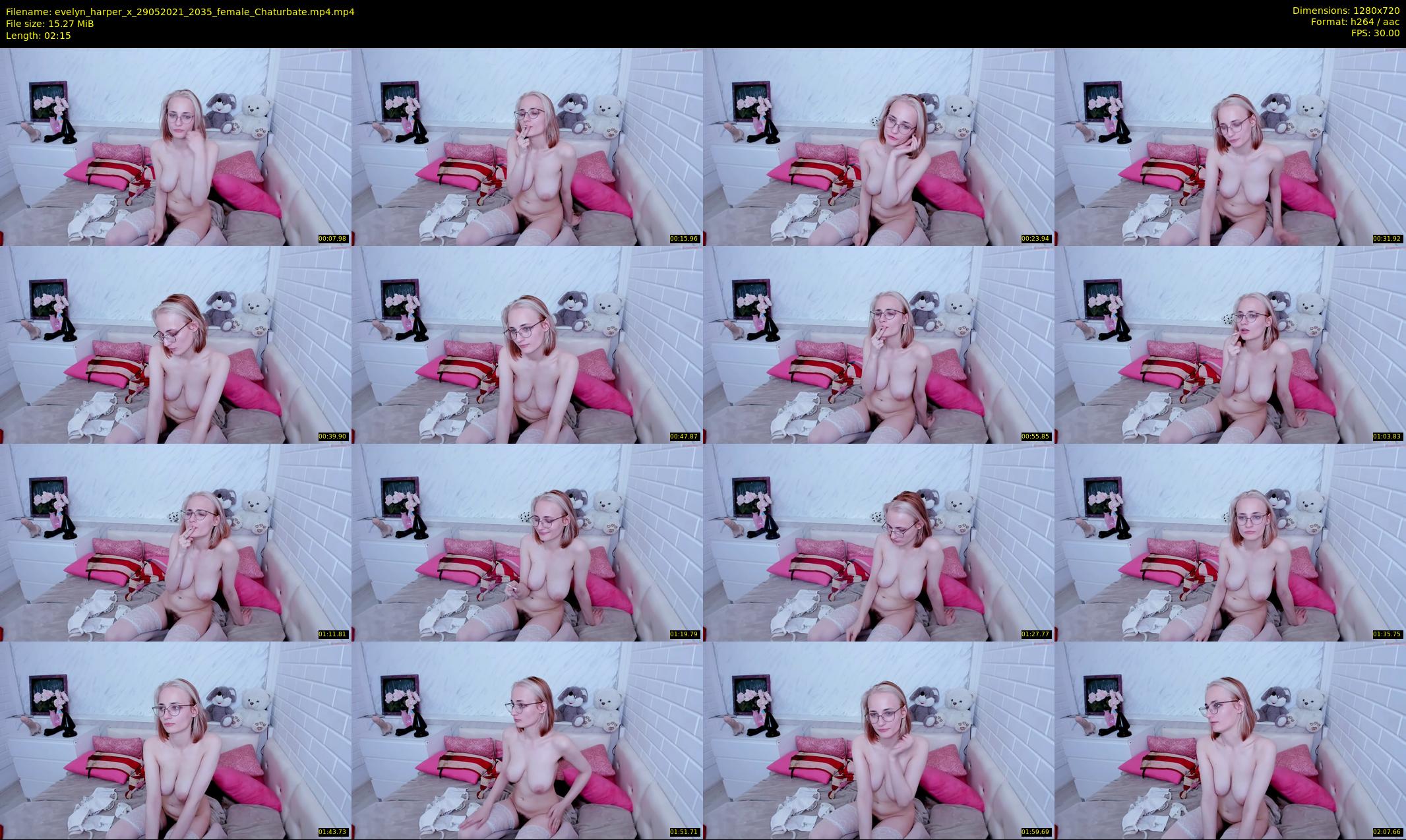 evelyn_harper_x — 3 minute Chaturbate female cam show recording, 720p, May 29, 2021