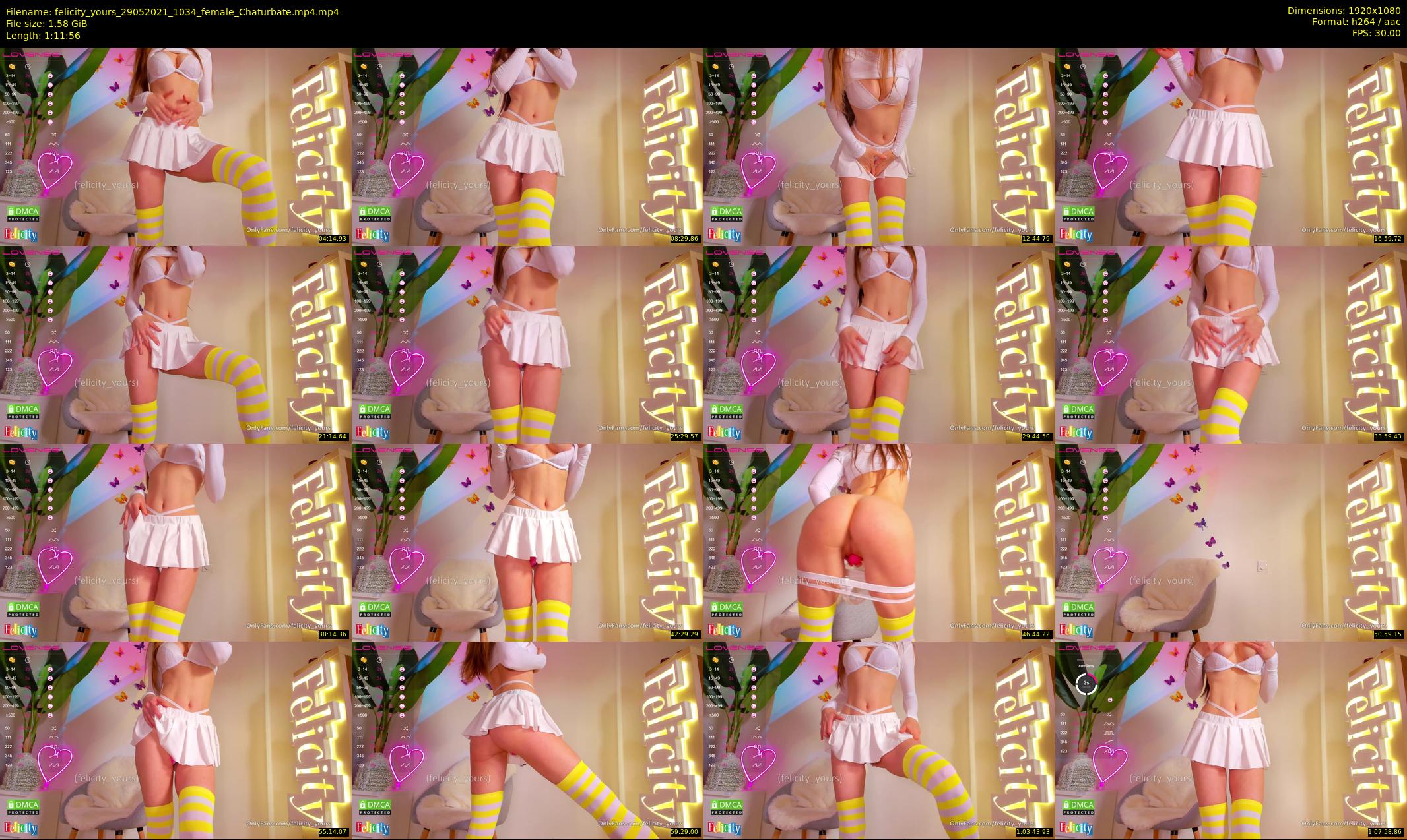 felicity_yours — 72 minute Chaturbate female cam show recording, 1080p, May 29, 2021
