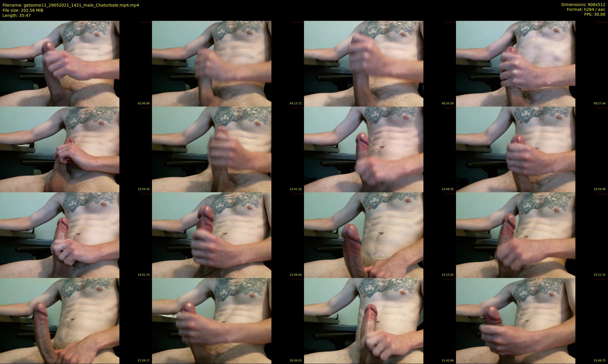 getsome11 — 36 minute Chaturbate male cam show recording, 480p, May 29, 2021