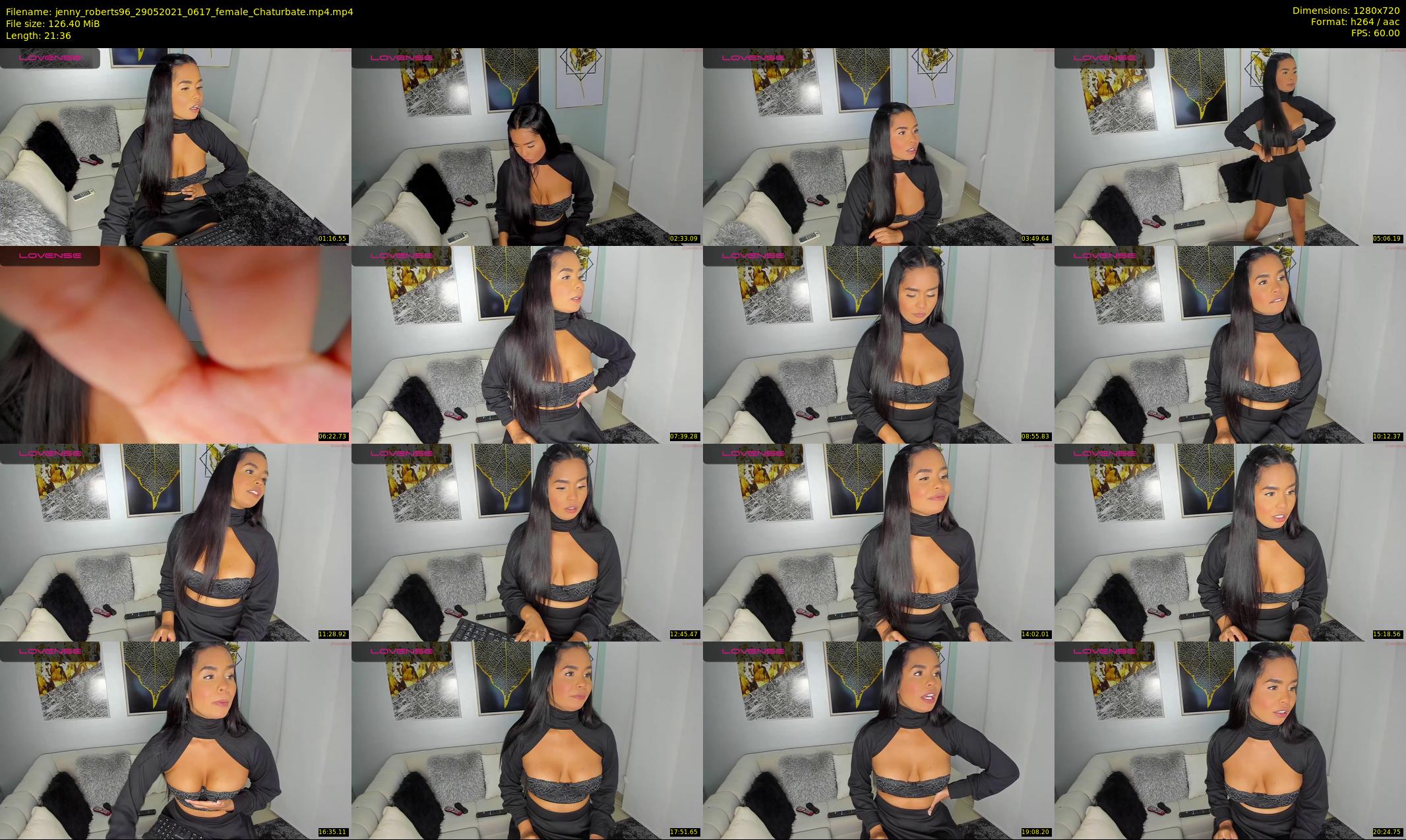 jenny_roberts96 — 22 minute Chaturbate female cam show recording, 720p, May 29, 2021